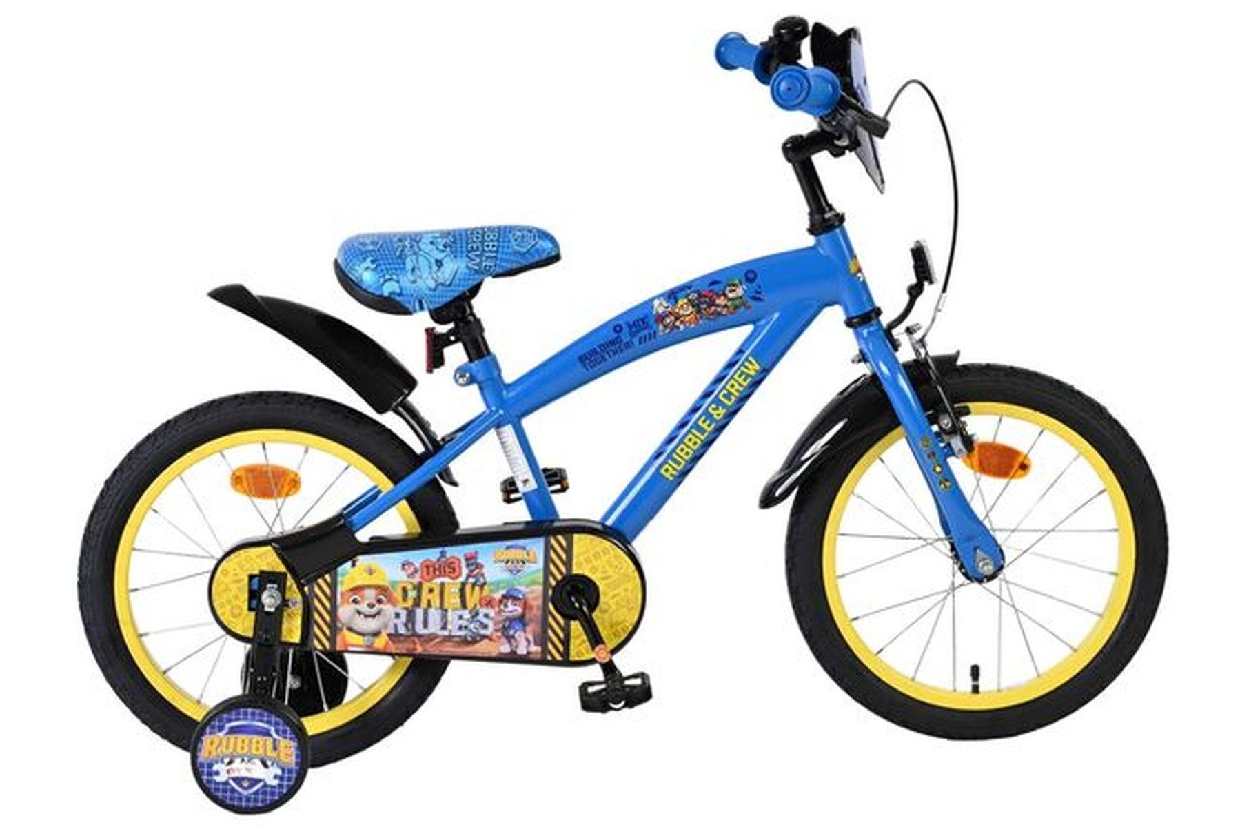 Kinderfahrrad Rubble & Crew Kinderfahrrad - Jungen - 16 Zoll - Blau