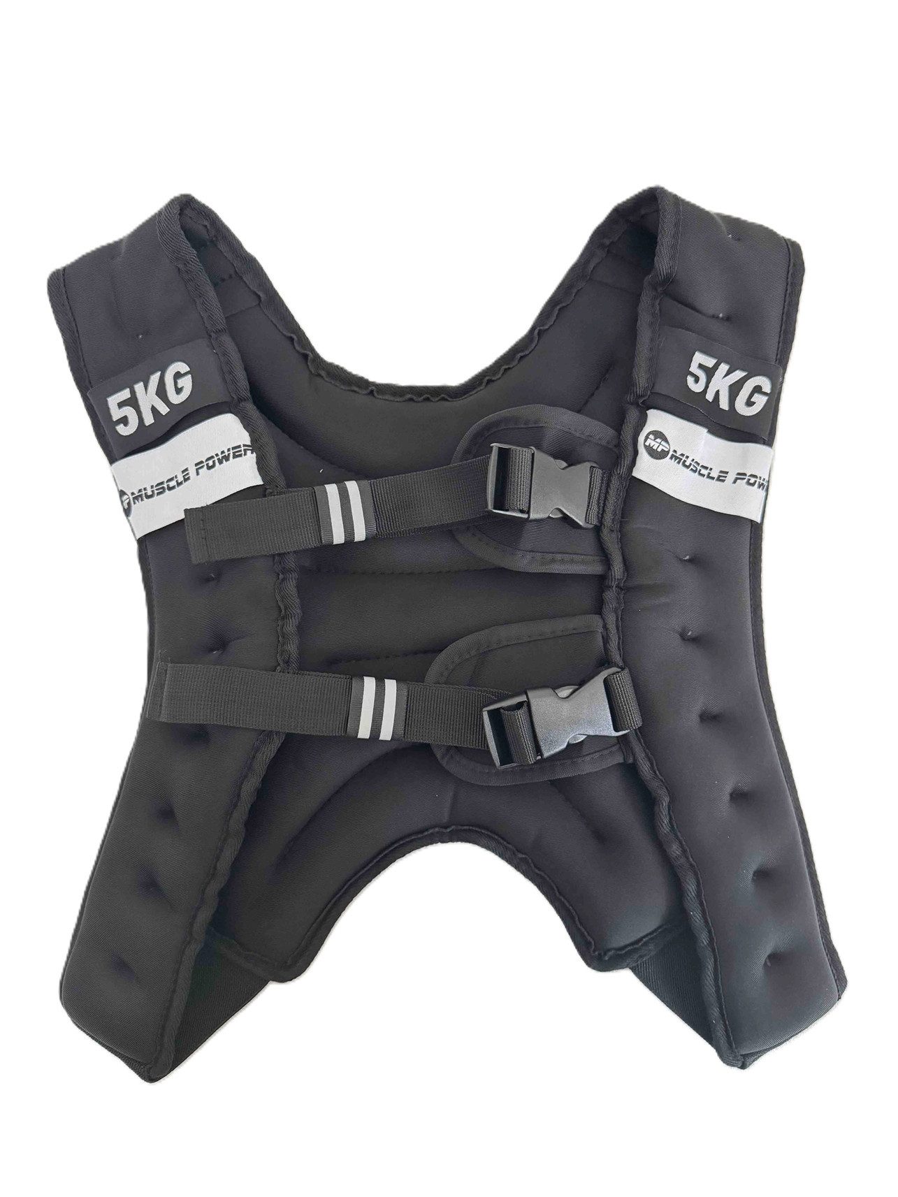 Muscle Power Gewichtsweste Muscle Power Gewichtsweste - 5 kg - Schwarz