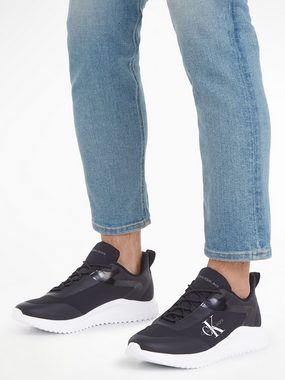 Calvin Klein Jeans EVA RUNNER LOW LACE ML MIX Sneaker, Freizeitschuh, Halbschuh, Schnürschuh, mit CK-Logoemblem