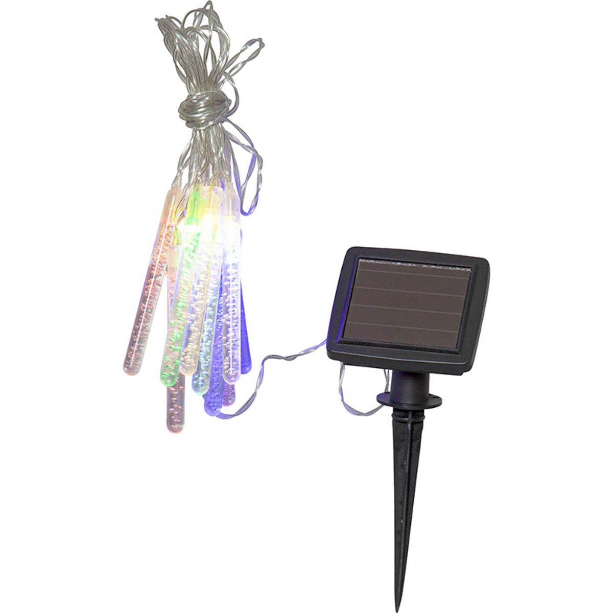 STAR TRADING LED Dekolicht Bubbly Light-chain, LED Solar Lichterkette,Bubbly Light Chain', Solardeko, buntes Licht