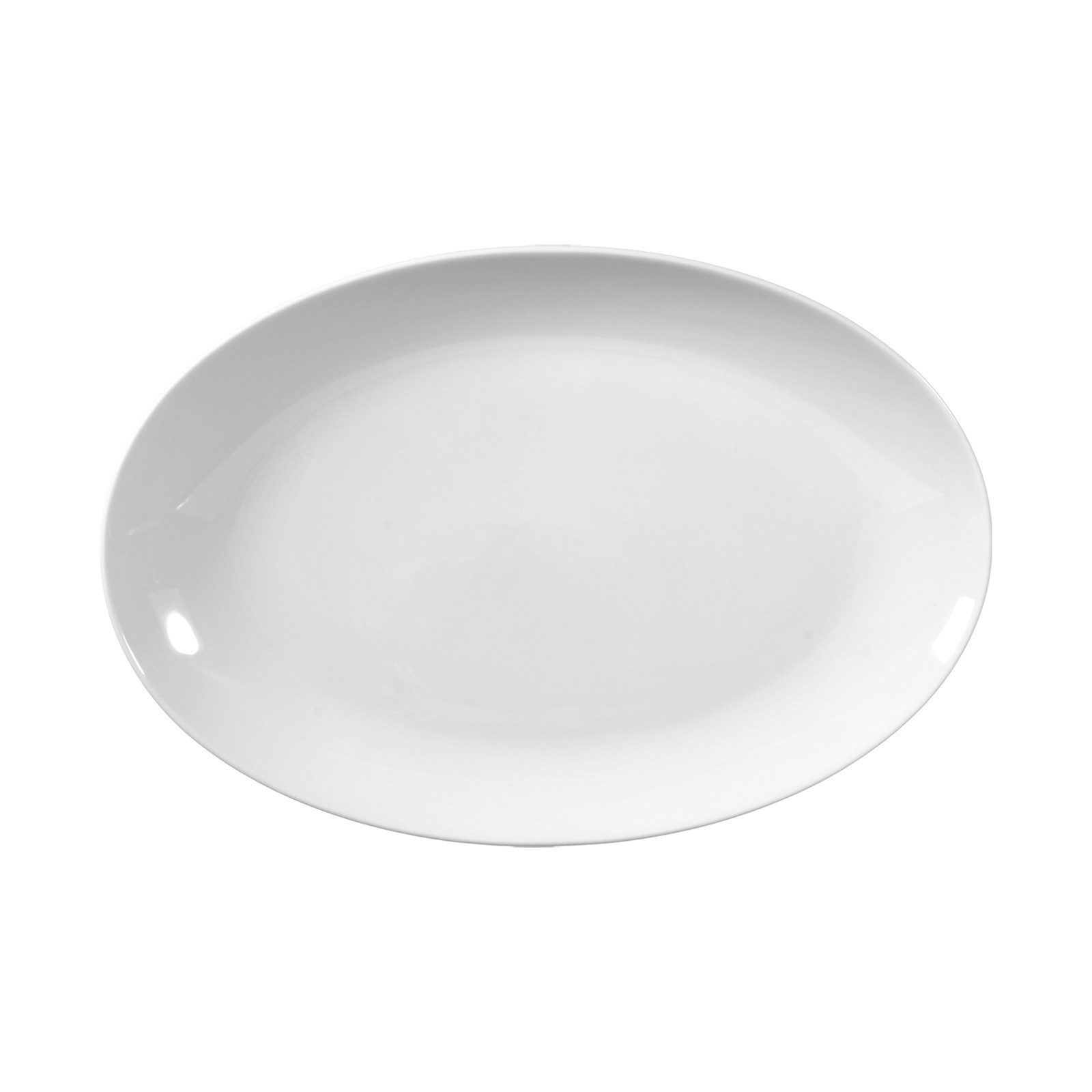 Seltmann Weiden Servierplatte Rondo/Liane Servierplatte 31,3 x 21,1 cm, Porzellan, (1-tlg)