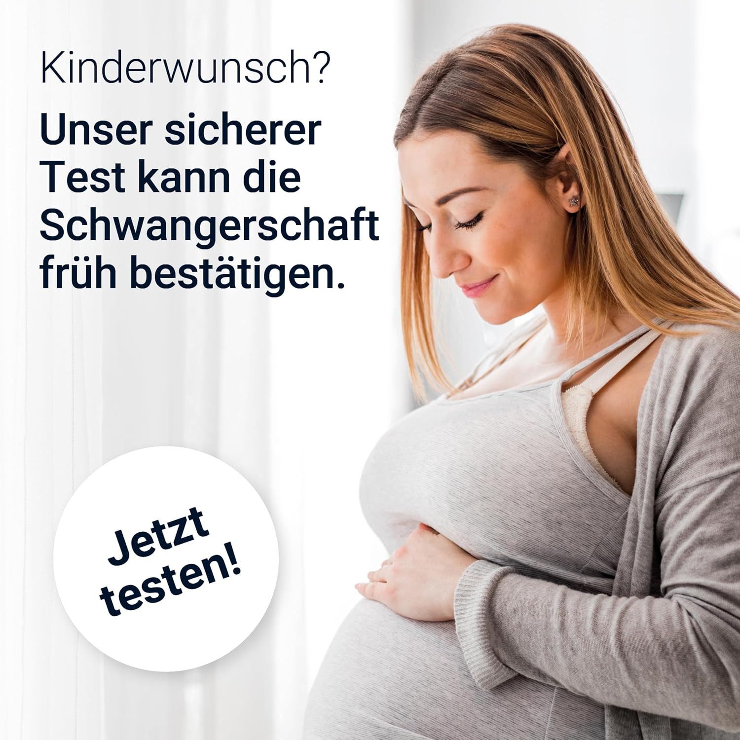 ASPILOS Schwangerschaftstest hCG Selbsttest für Zuhause in 5 Minuten - 3er Set, zuverlässig & präzise, 3-tlg., zuverlässig & präzise, Urin-Test, Labor-Qualität, medizinischer Test