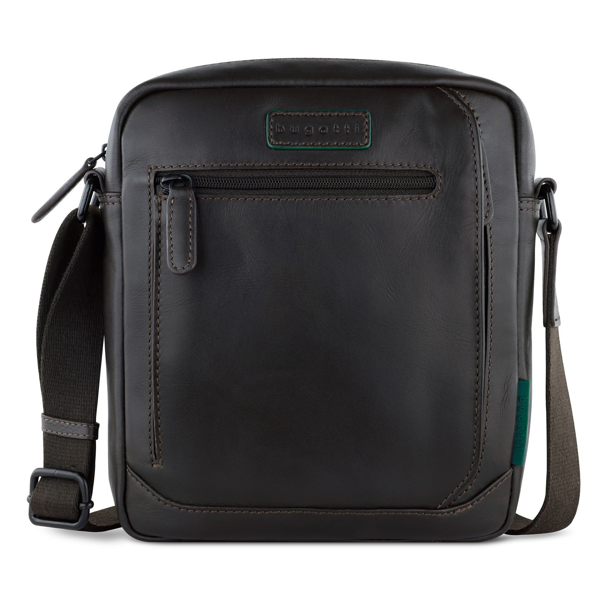 bugatti Umhängetasche Clark, Leder