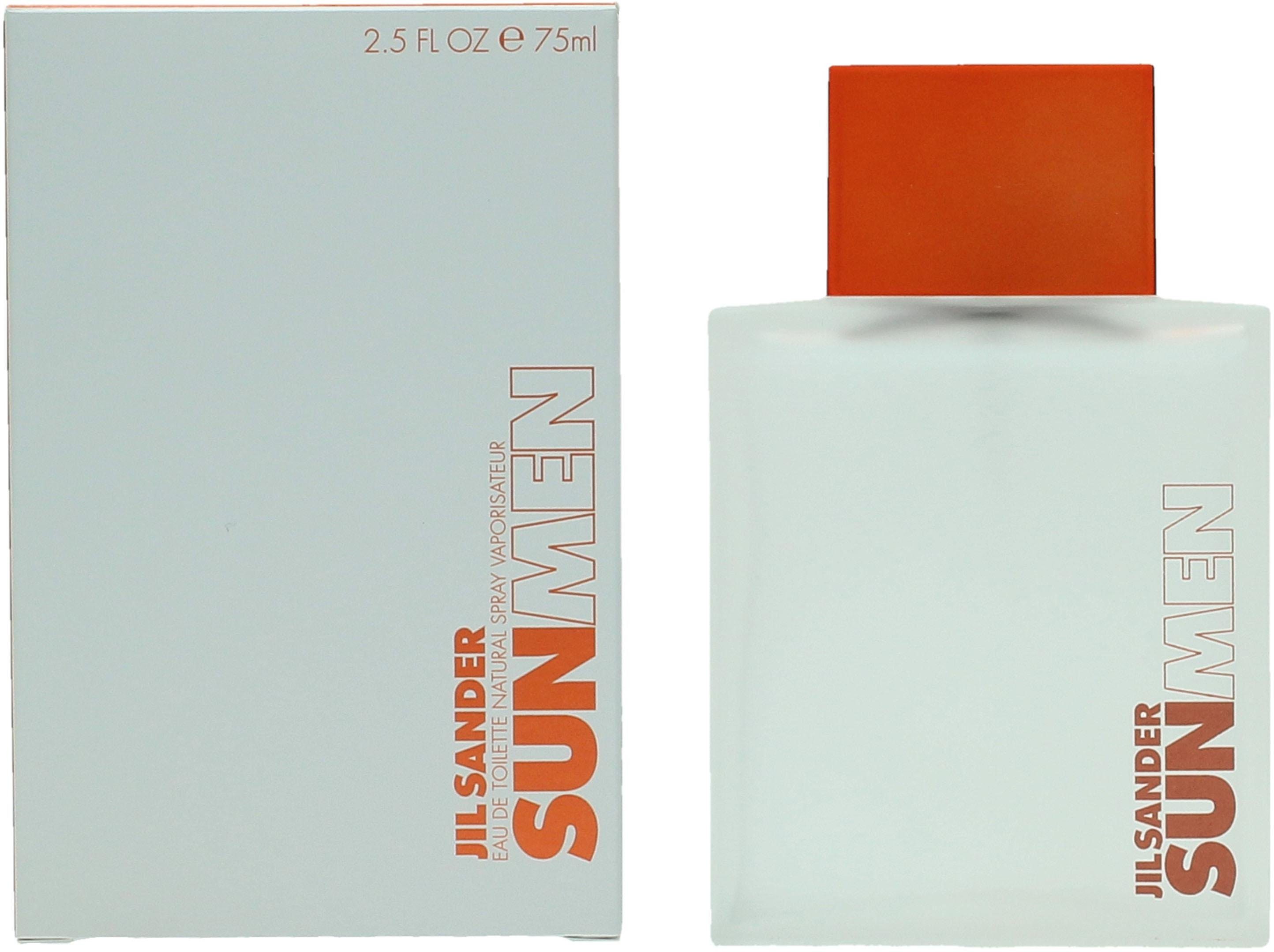 JIL SANDER Eau de Toilette Sun Men, mit warmen, würzigen Aromen in Herz- und Basisnote