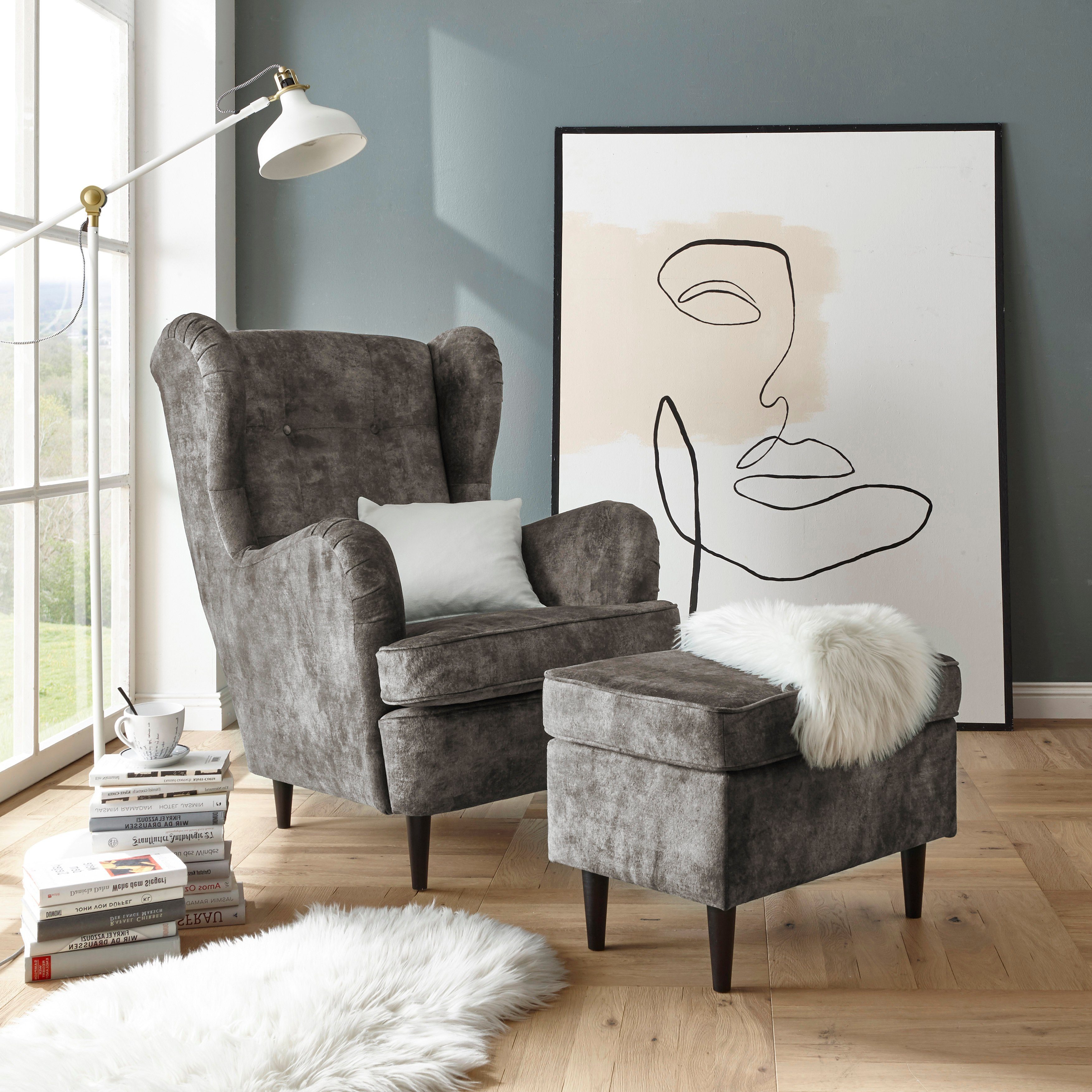 ED EXCITING DESIGN Hocker Oskar, mit günstig online kaufen