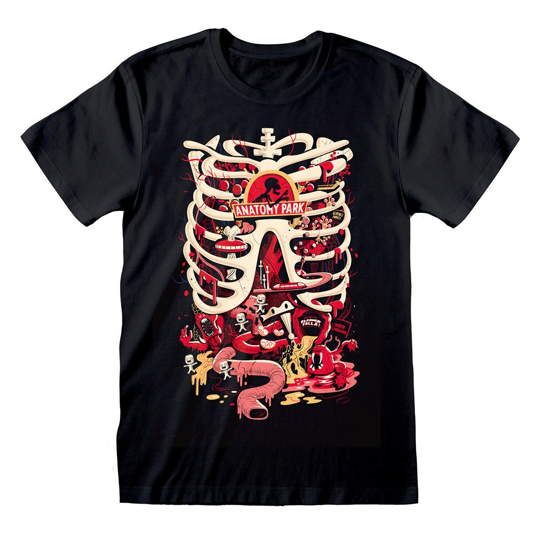 Rick and Morty T-Shirt Anatomy Park