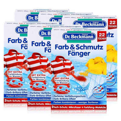 Dr. Beckmann Dr. Beckmann Farb & Schmutz Fänger mit Farbfang-Molekülen 22 Tücher (6 Reinigungstücher