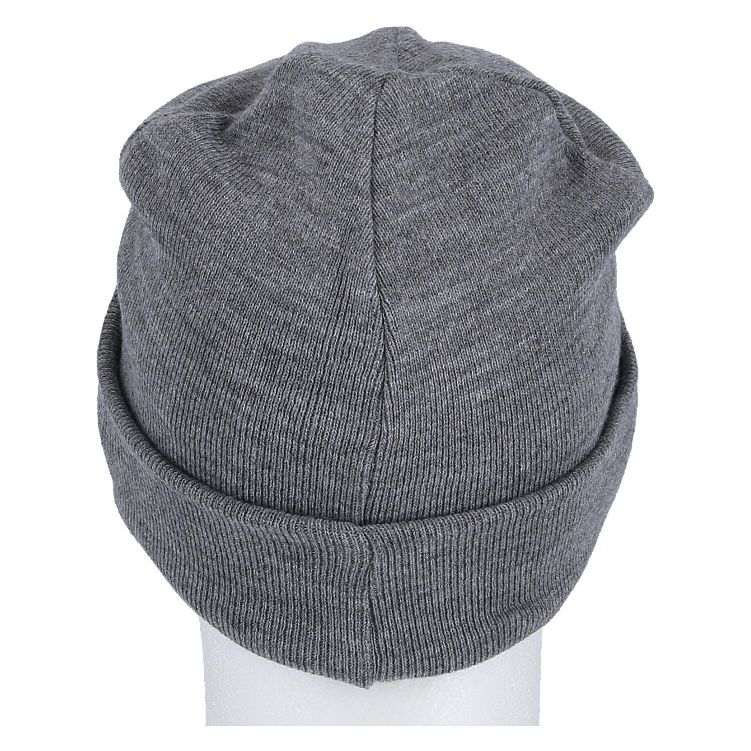 Champion Beanie Legacy Knit mit Schriftzug charcoalgrau 1er