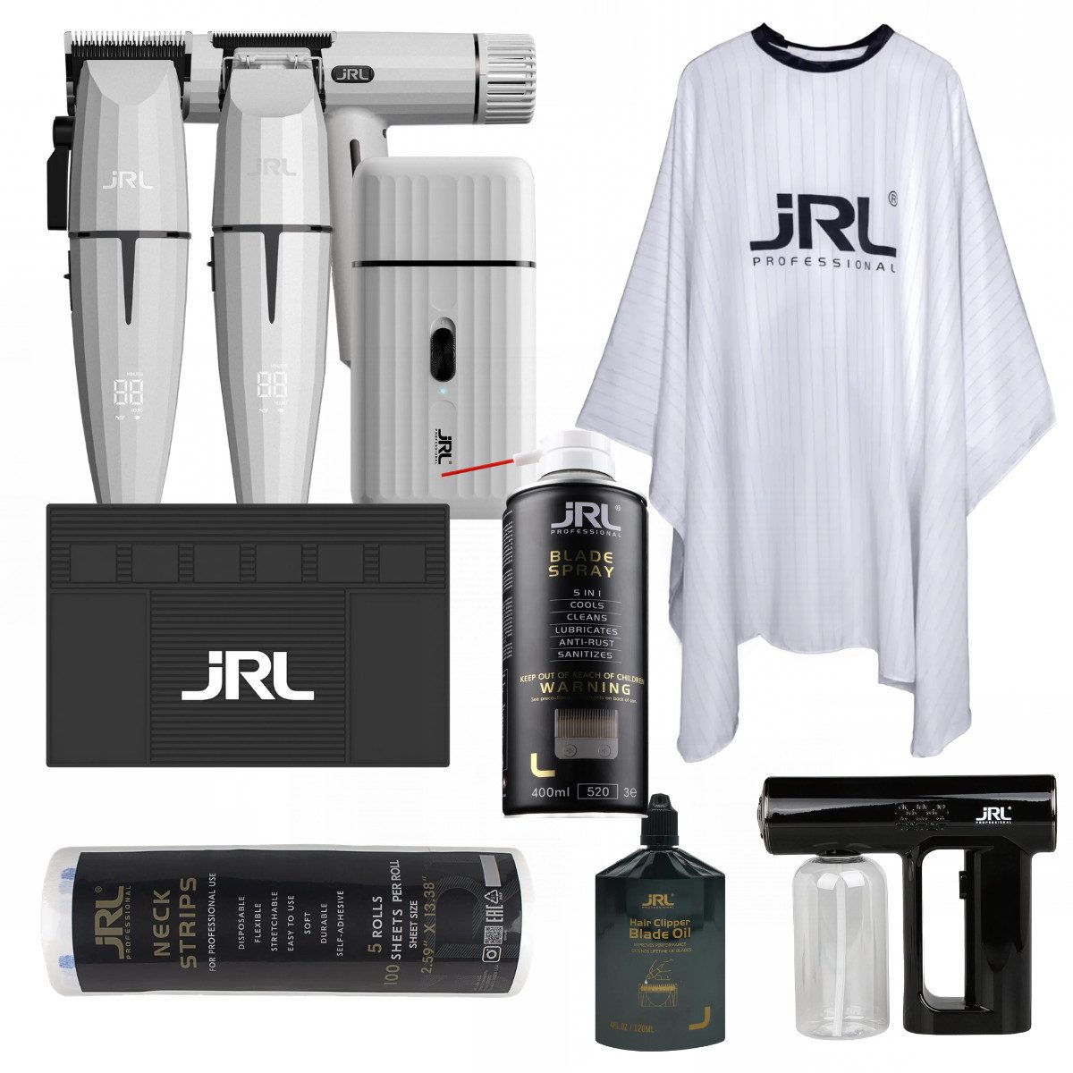 JRL Haarschneider JRL Profi Friseur Set, Komplettset, Profi Barber Komplettset