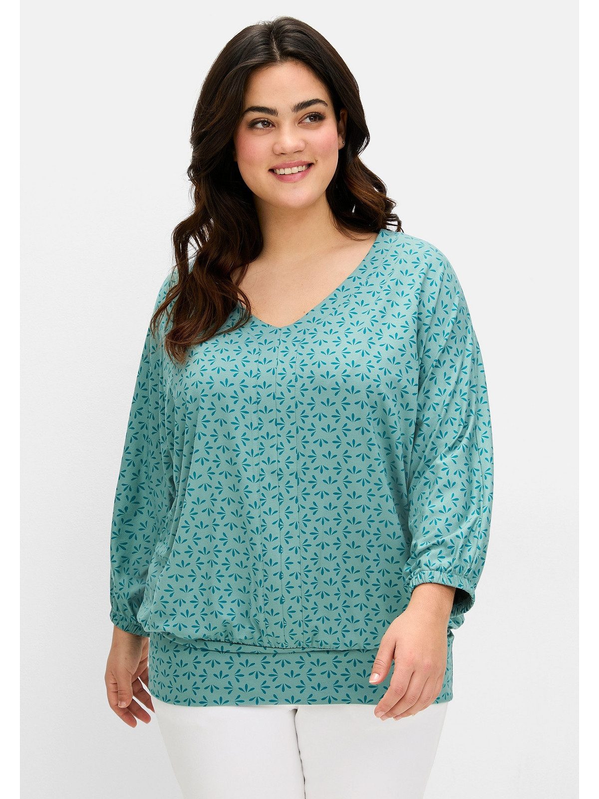 Sheego 3/4-Arm-Shirt Große Größen