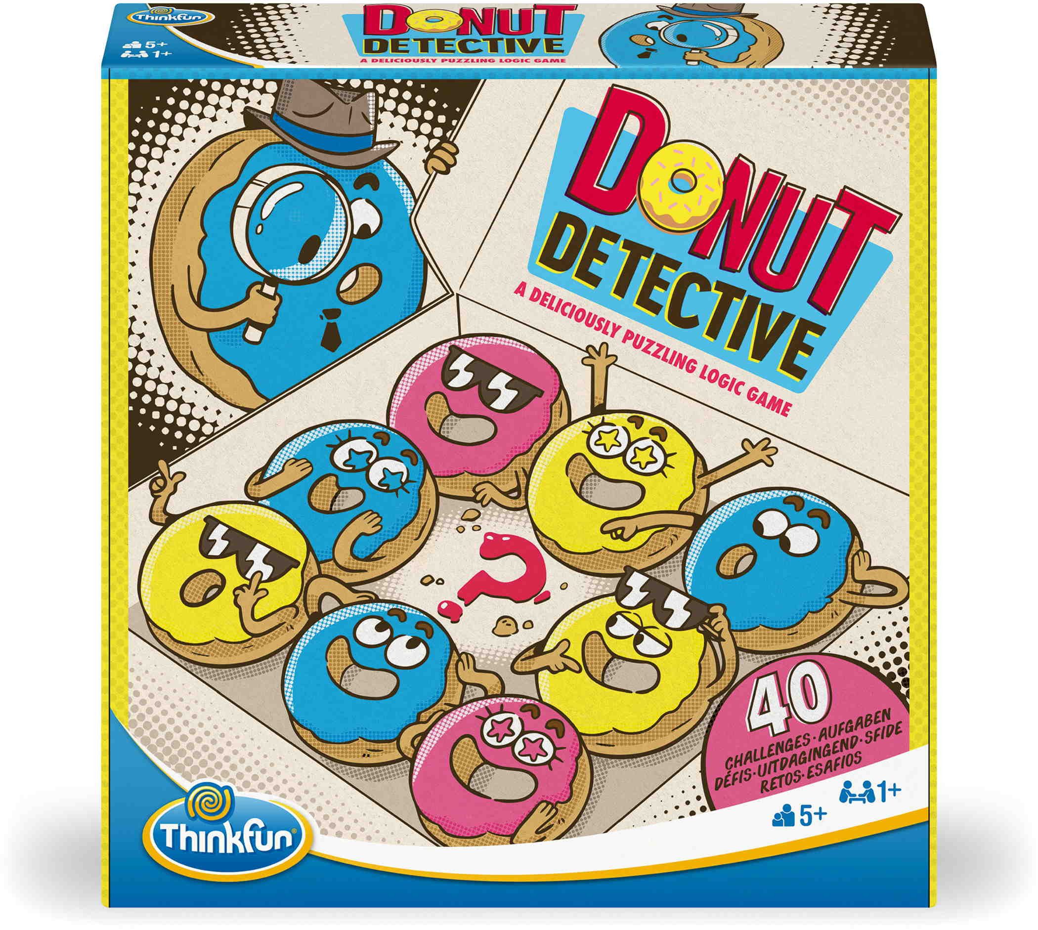 Aquaplay Wasserbahn Kinderspiel Logikspiel Donut Detective 76652