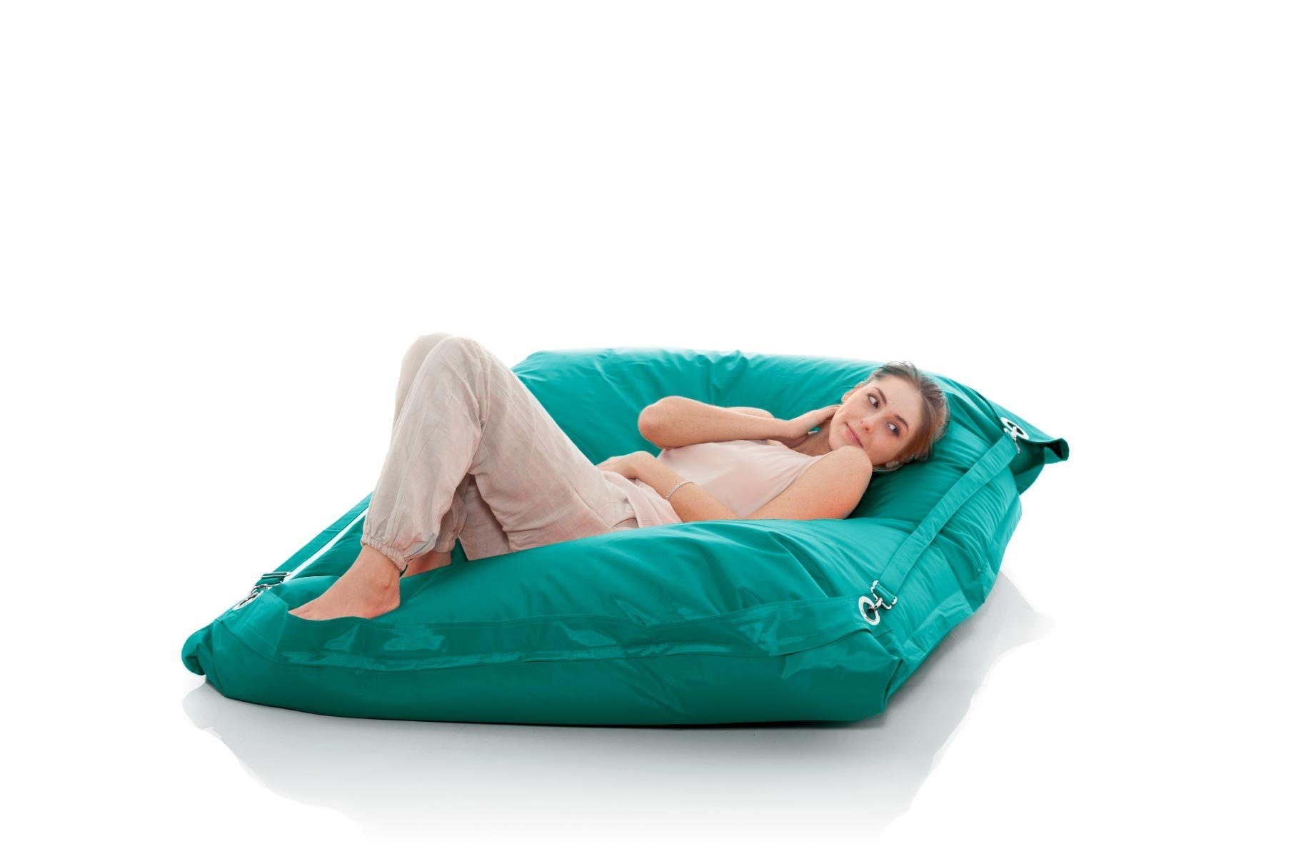 Smoothy Sitzsack SMOOTHY XXL Nylon Sitzsack 420D - Indoor & Outdoor Lounge Sitzkissen (Riesensitzsack, Sitzkissen Bean-Bag Sessel), für Kinder & Erwachsene
