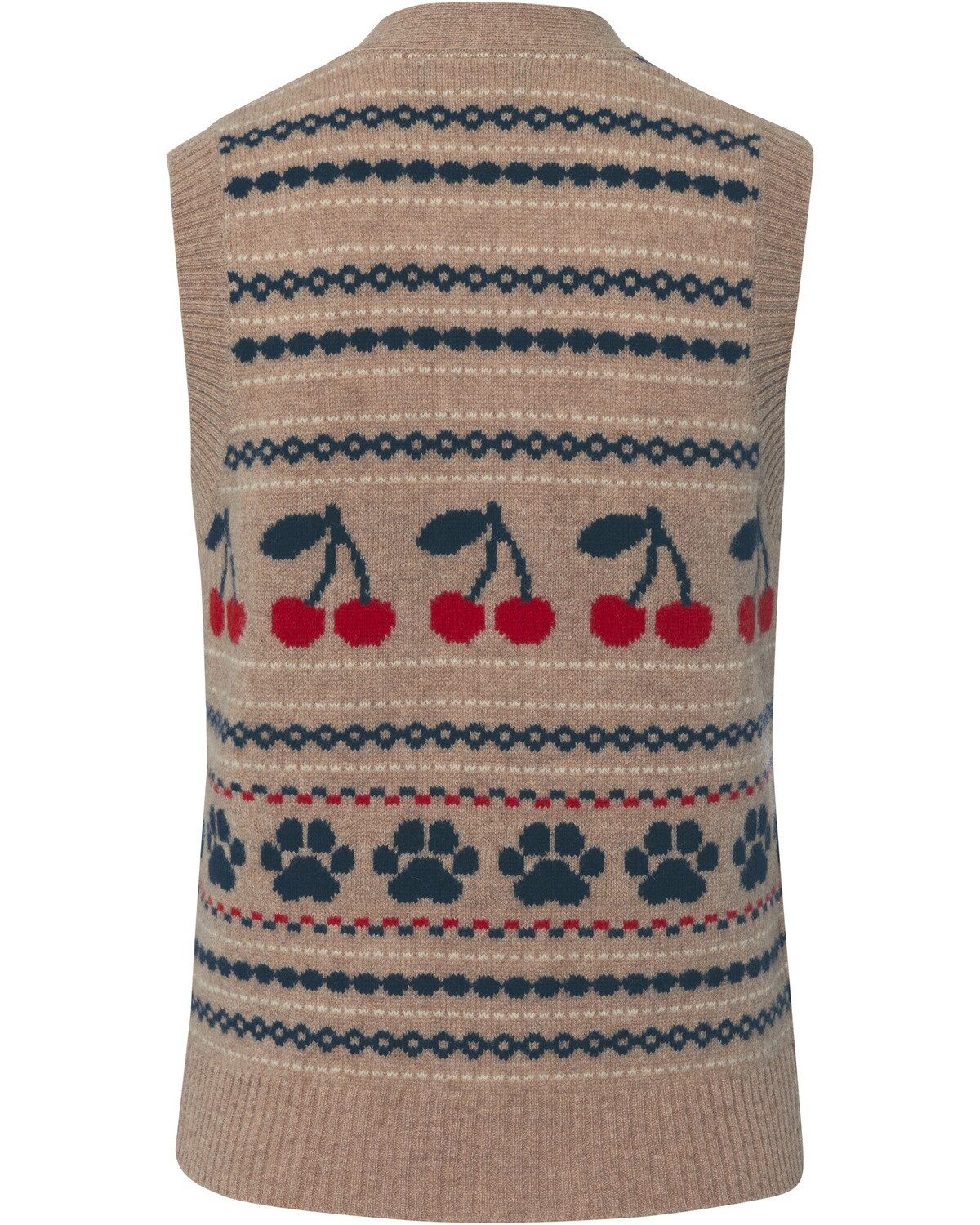 Brigitte von Schönfels Strickweste Jacquard-Strickweste günstig online kaufen