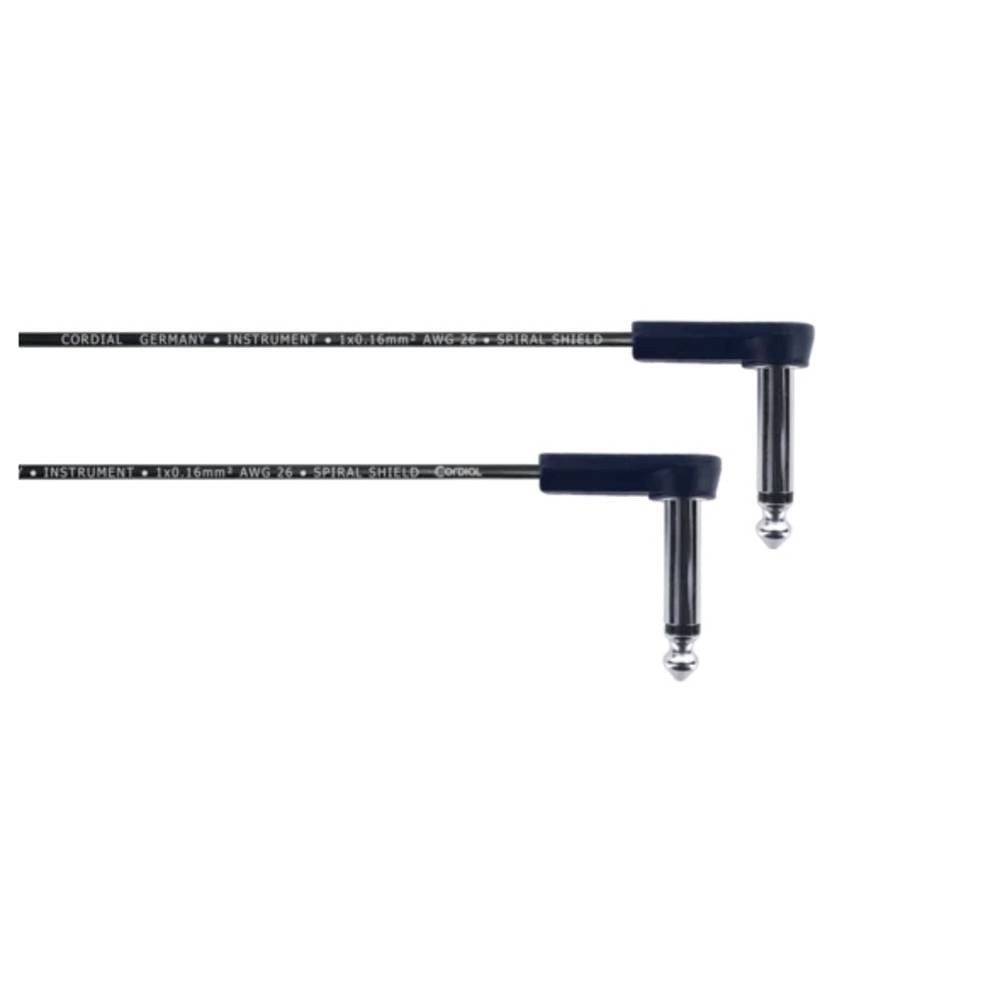 Cordial Patch Connector 1: Plug 6.3 mono rectangular flat 14791 Audio- & Video-Kabel