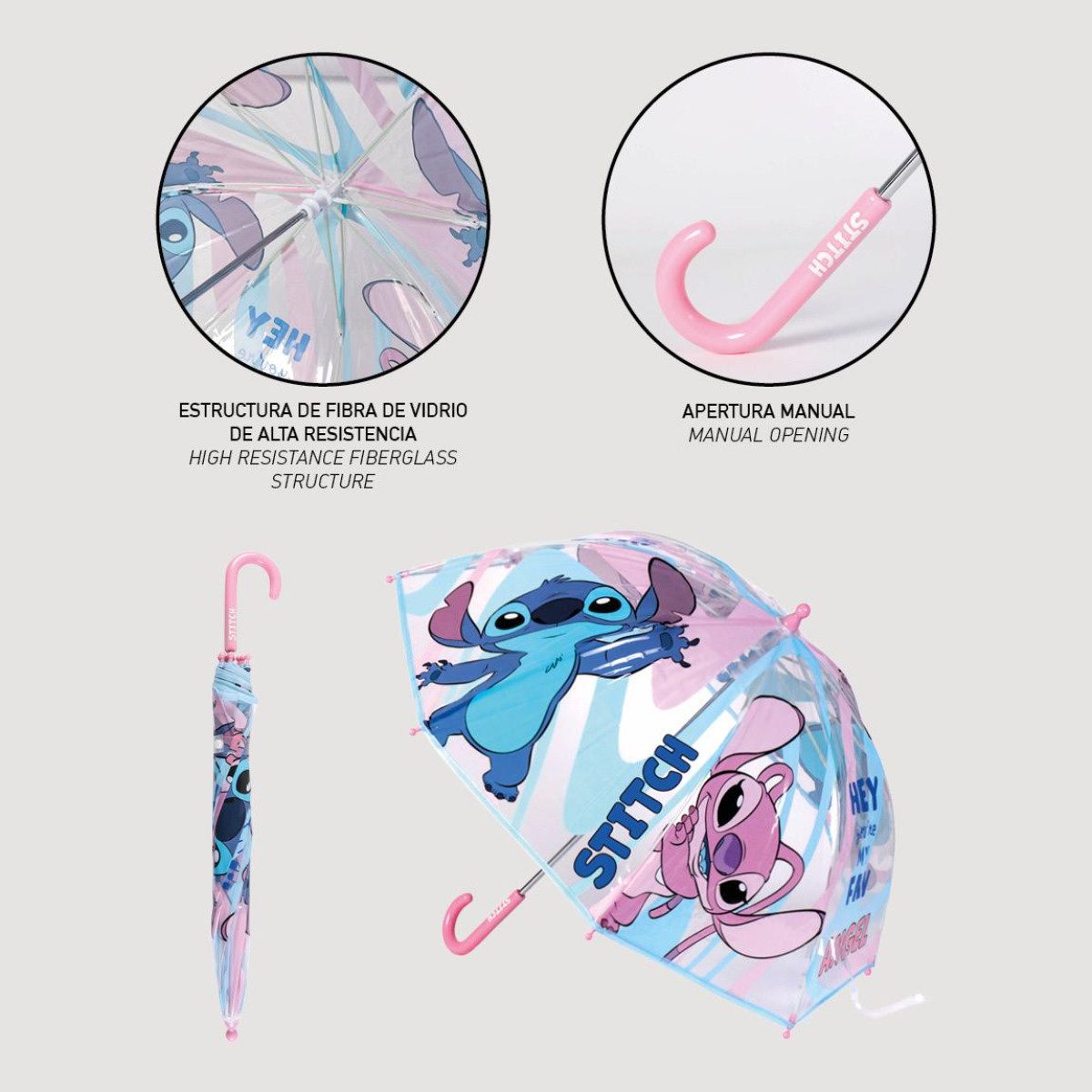 Cerda Langregenschirm Lilo & Stitch Regenschirm günstig online kaufen
