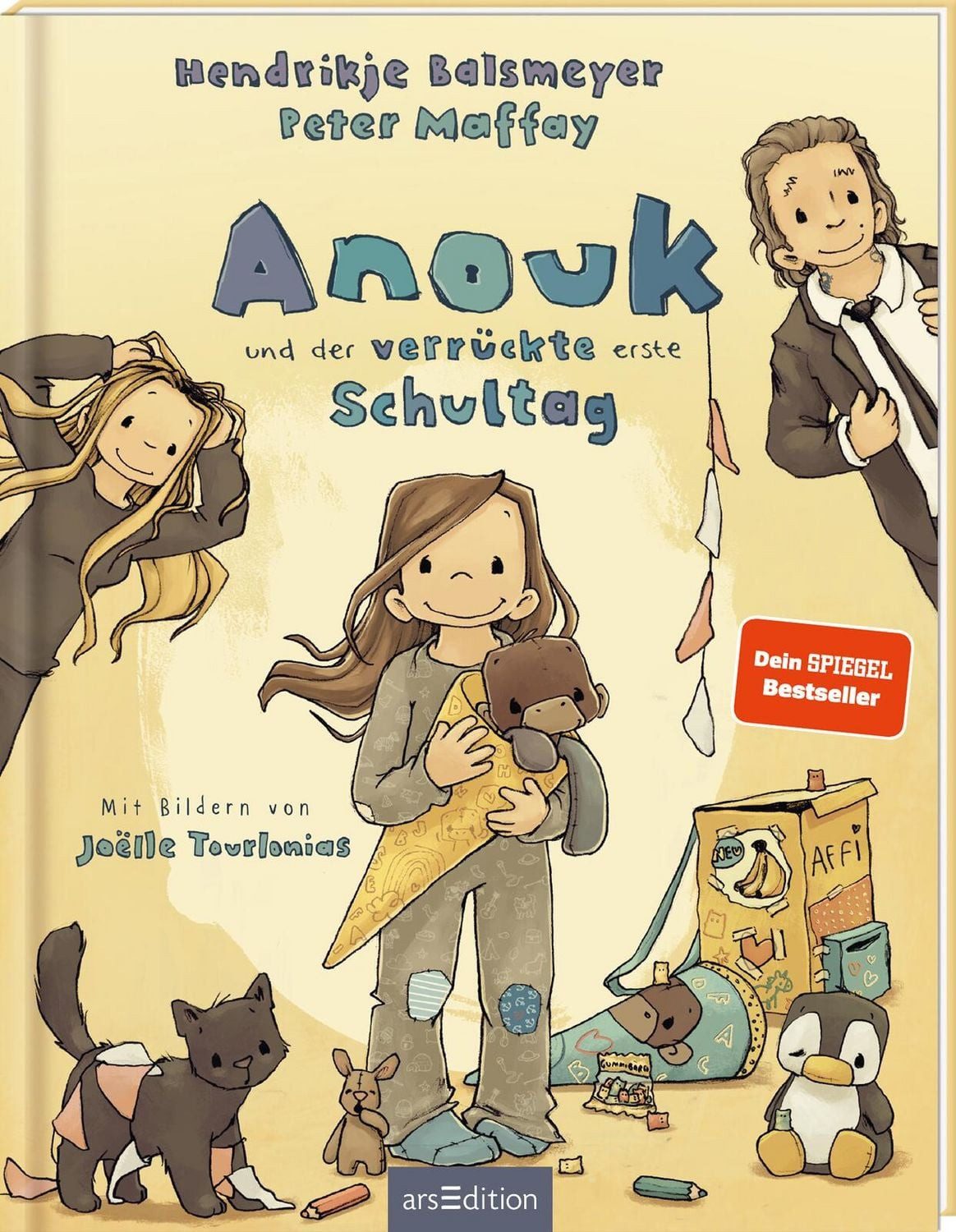 Kinderbuch Anouk und der verrückte erste Schultag Hendrikje Balsmeyer, Peter Maffay