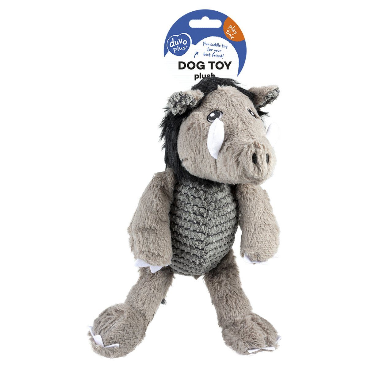 DUVO+ Tierkuscheltier Hundespielzeug Plüsch Warzenschwein tummy günstig online kaufen