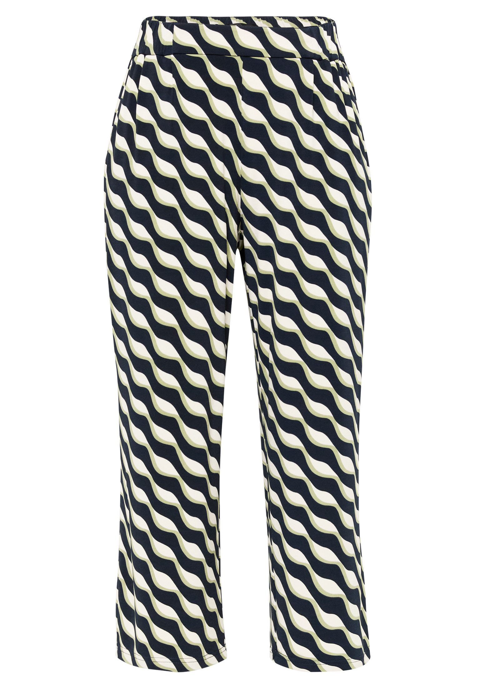 Schlupfhose Damen mit Bundfalten