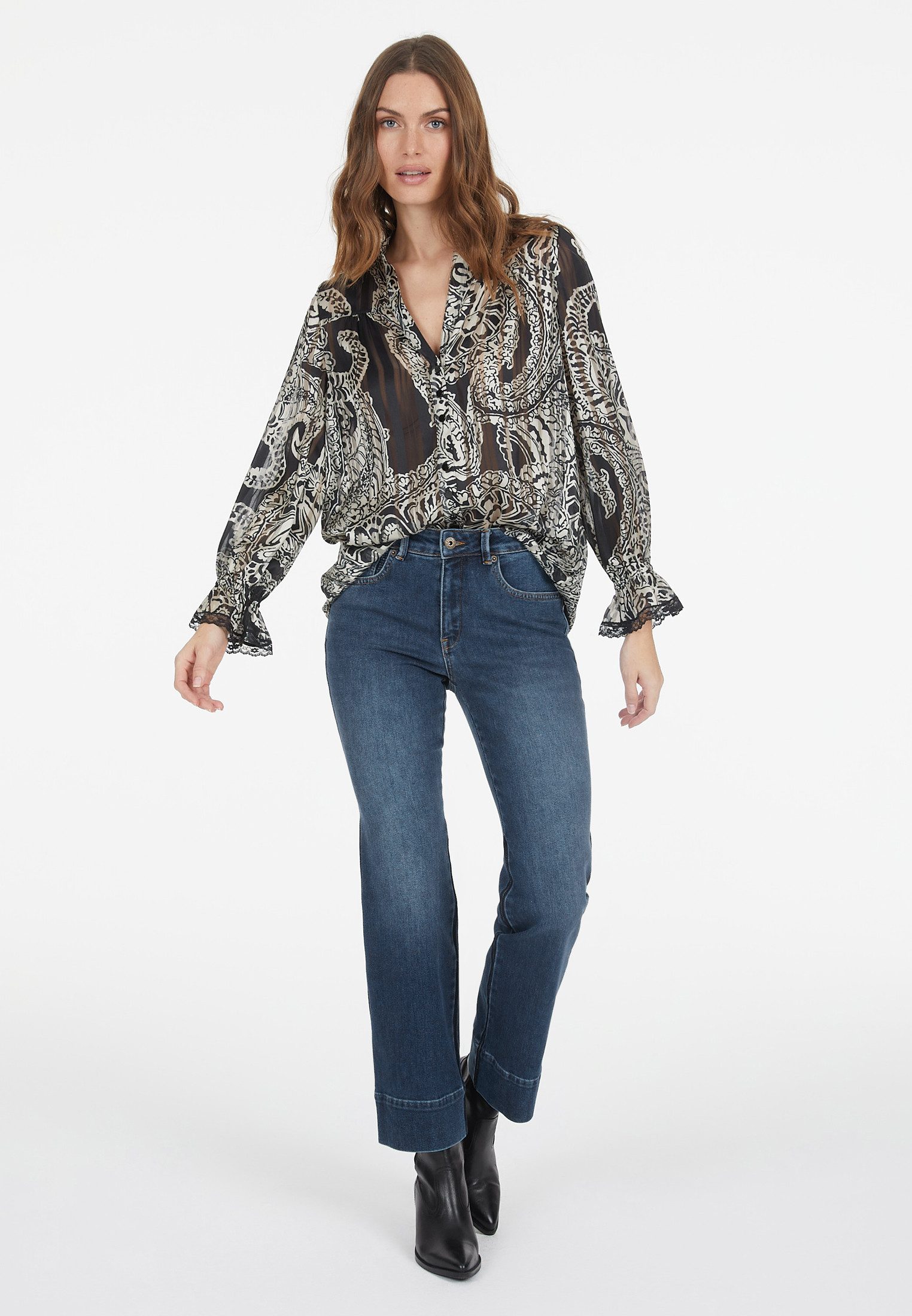 MARC AUREL Weite Jeans mit Comfortstretch günstig online kaufen