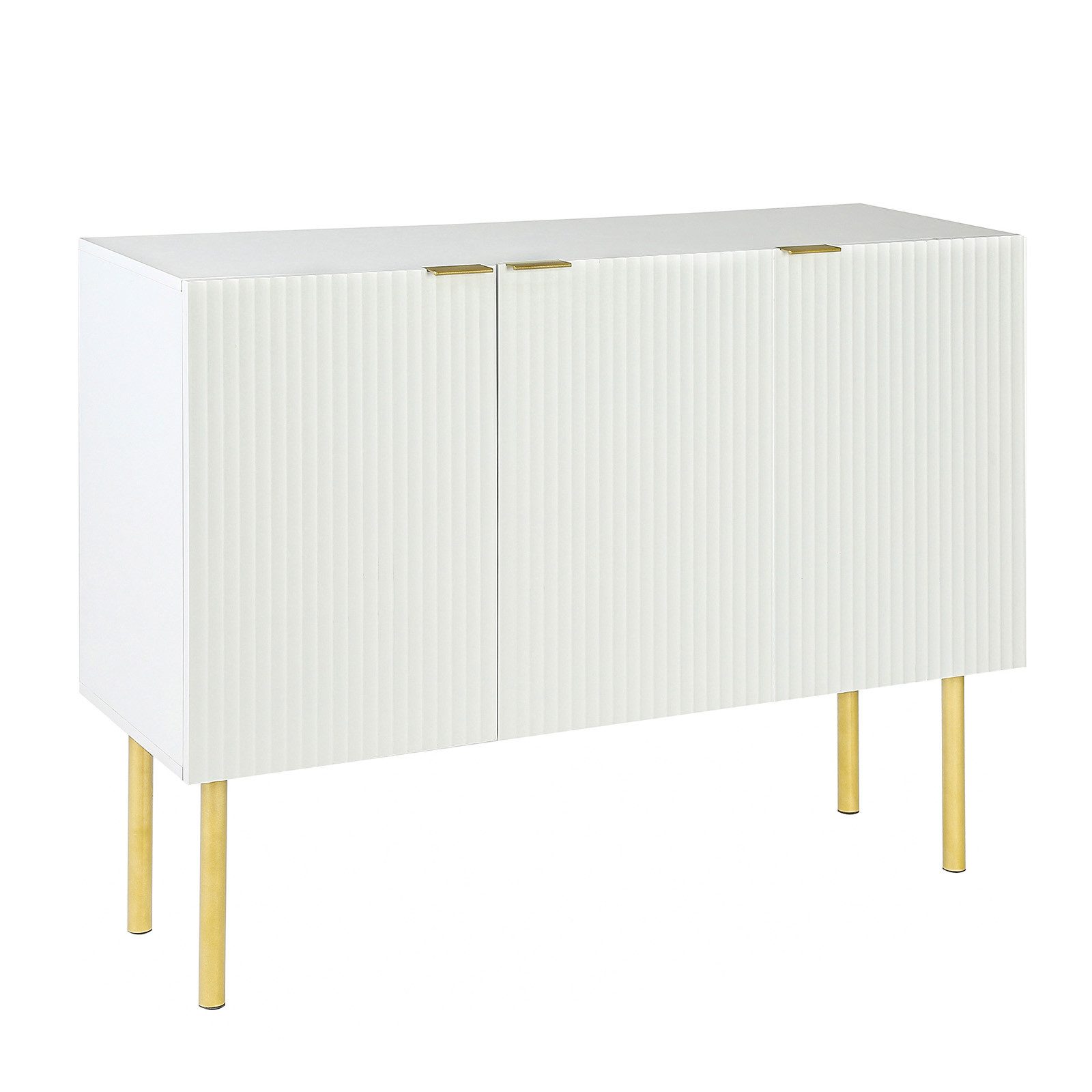 Yorbay Sideboard Moderner Beistellschrank mit 3 günstig online kaufen
