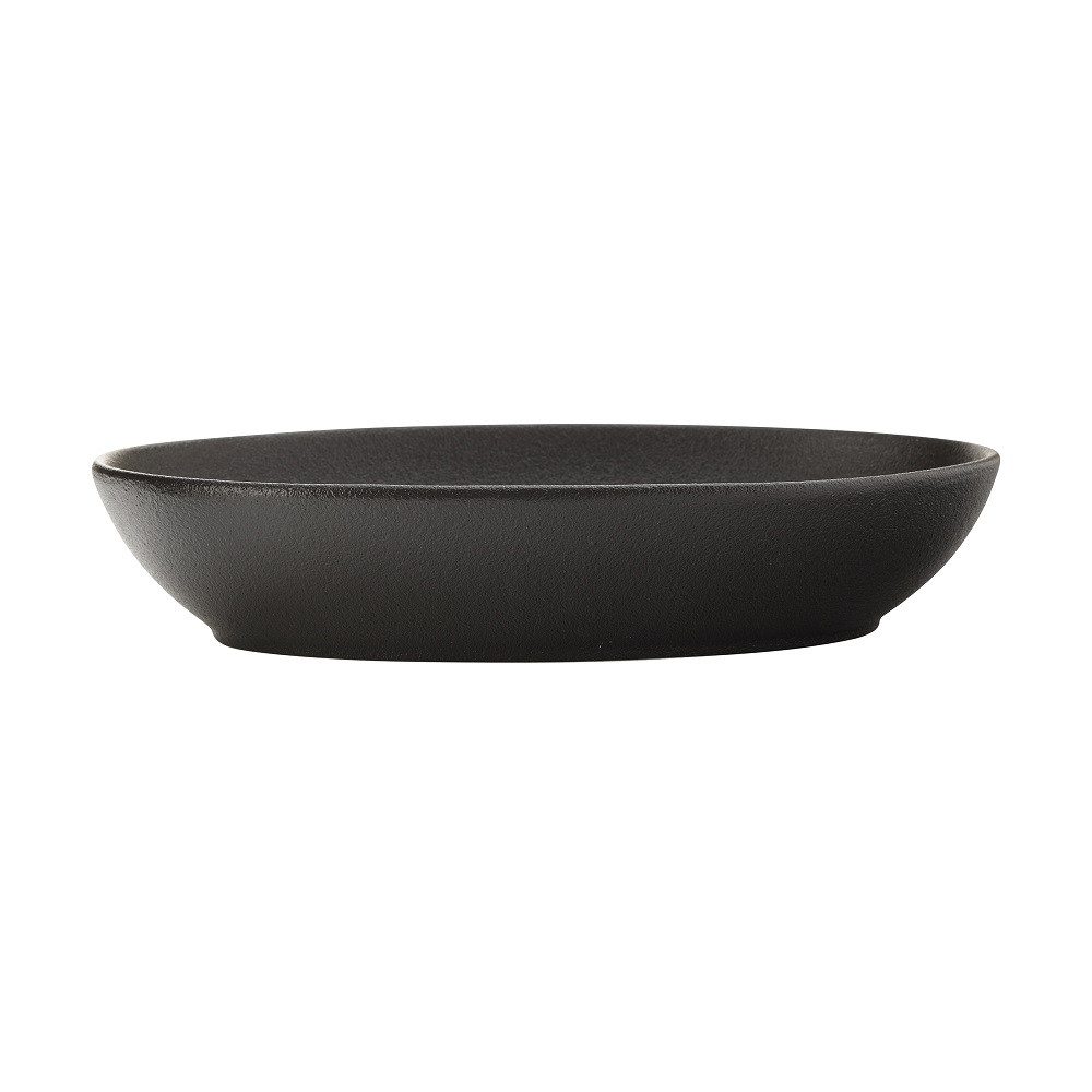 Maxwell & Williams Suppenteller Maxwell&Williams Caviar Black Suppenschale oval 30x20 cm