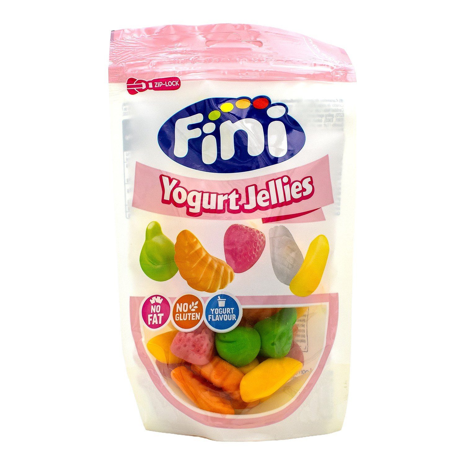 Fini Süßigkeit, 1 x 165 g, Fini Yogurt Jellies – Fruchtgummis mit Joghurtgeschmack