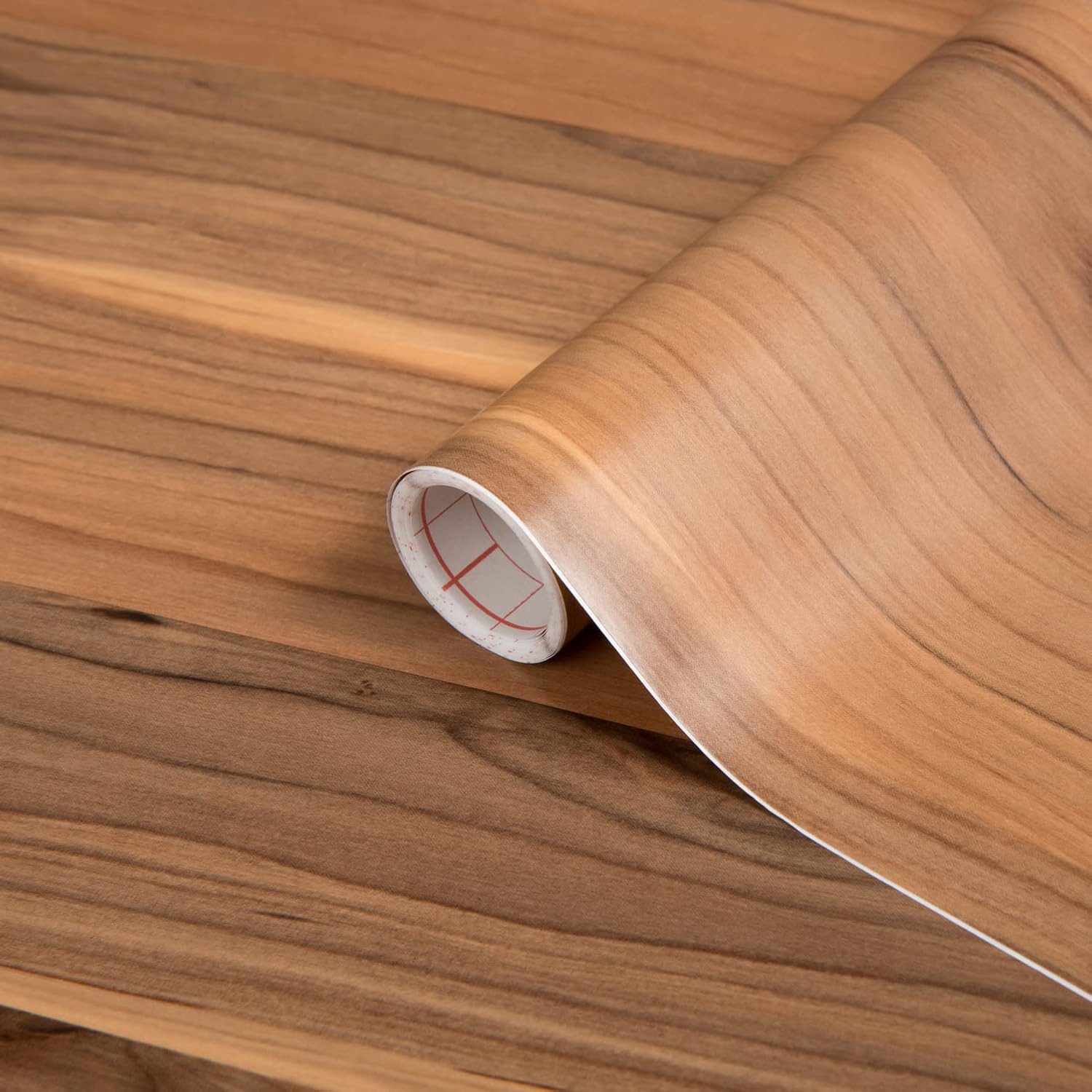 d-c-fix Möbelfolie Möbelfolie Holzoptik selbstklebende Folie Klebefolie Möbel Küche Deko, 15m x 45cm - Zuschneidbar, abwischbar & rückstandslos entfernbar