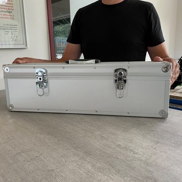 ECI Tools Werkzeugkoffer Aluminium Koffer Silber Deckel entnehmbar (LxBxH)