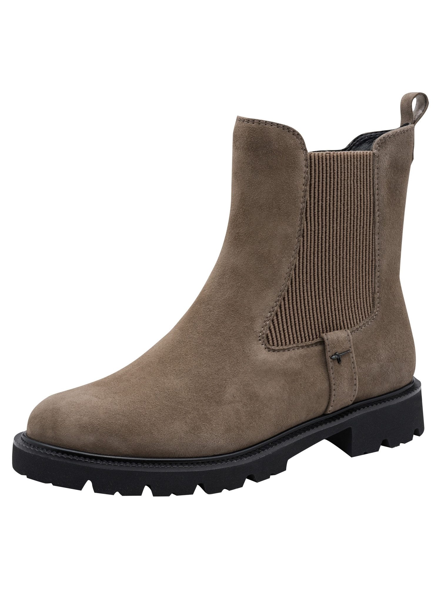 Tamaris WIDE FIT Removable Sock, comfortFit aus Leder Chelseaboots Removable Sock