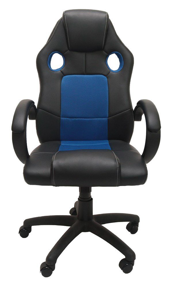 TOPESHOP Gaming-Stuhl Gamer-Sitz mit Armlehne Ergonomische Lendenwirbelstütze