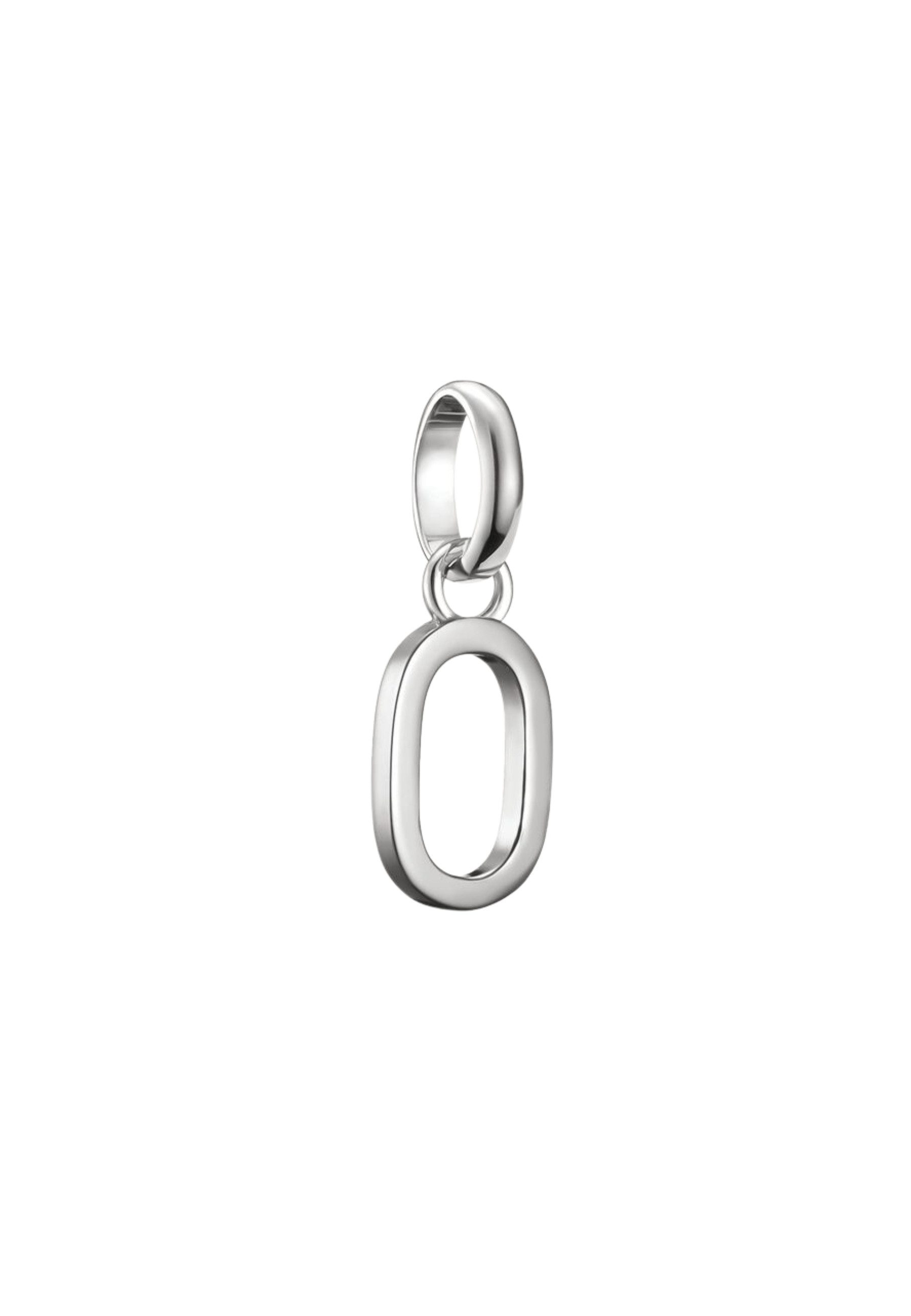Kettenanhänger Charm-Anhänger Buchstabe O Connect Silber