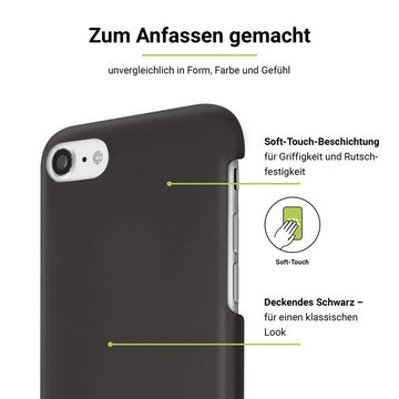 Artwizz Smartphone-Hülle Rubber Clip for iPhone SE (2020/2022), iPhone 8 & iPhone 7, black, iPhone SE (2022), iPhone SE (2020), iPhone 8, iPhone 7