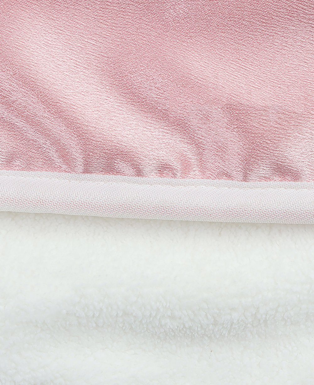 Doppelschichtige, Haartrocknungskappe saugfähige Glattes, Turban-Handtuch Haartrockentuch (1-St), verdicktes erwachsene für UG Frauen, L.Ru