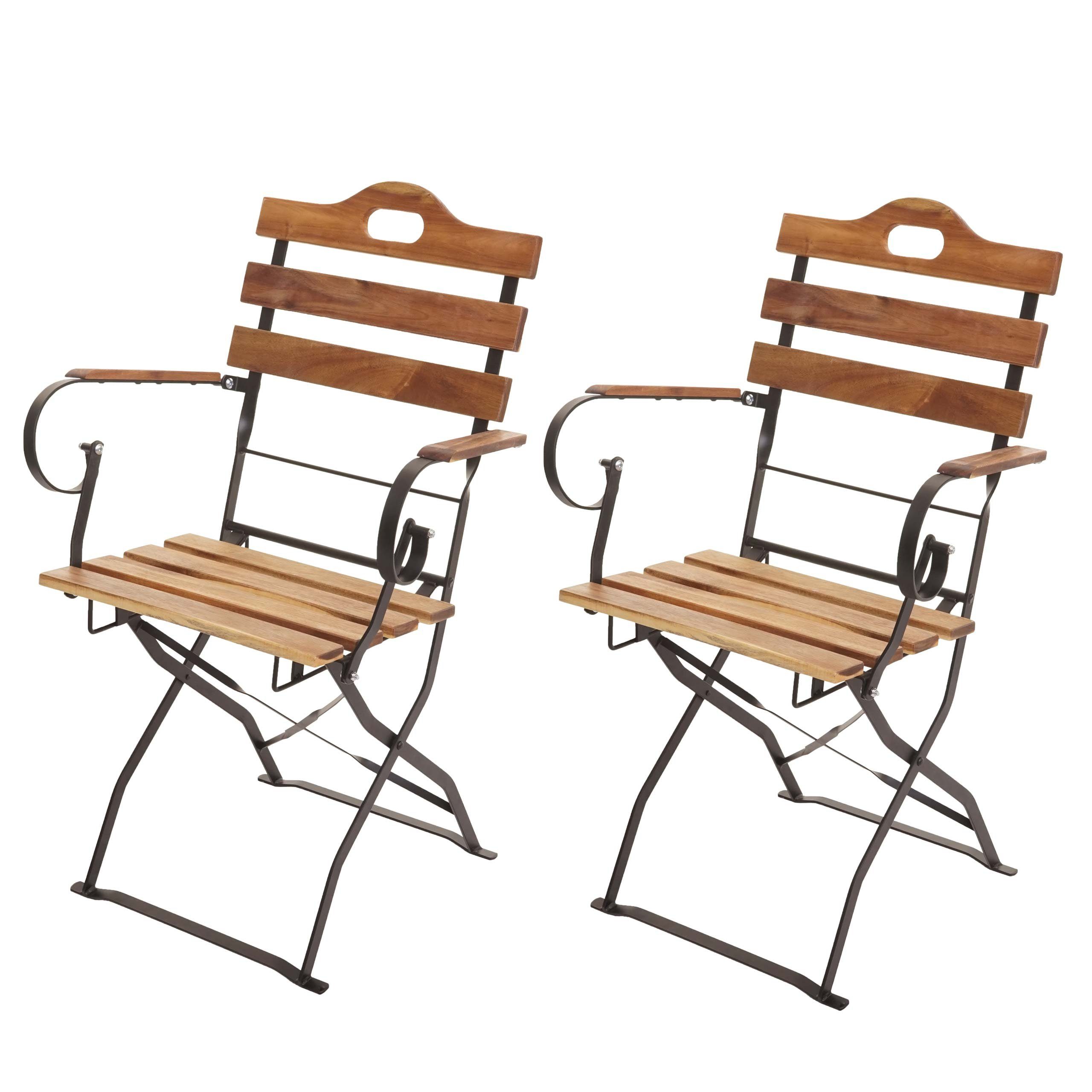 MCW Gartenstuhl MCW-J40-S (2er), Zusammenklappbar, Hochwertige günstig online kaufen