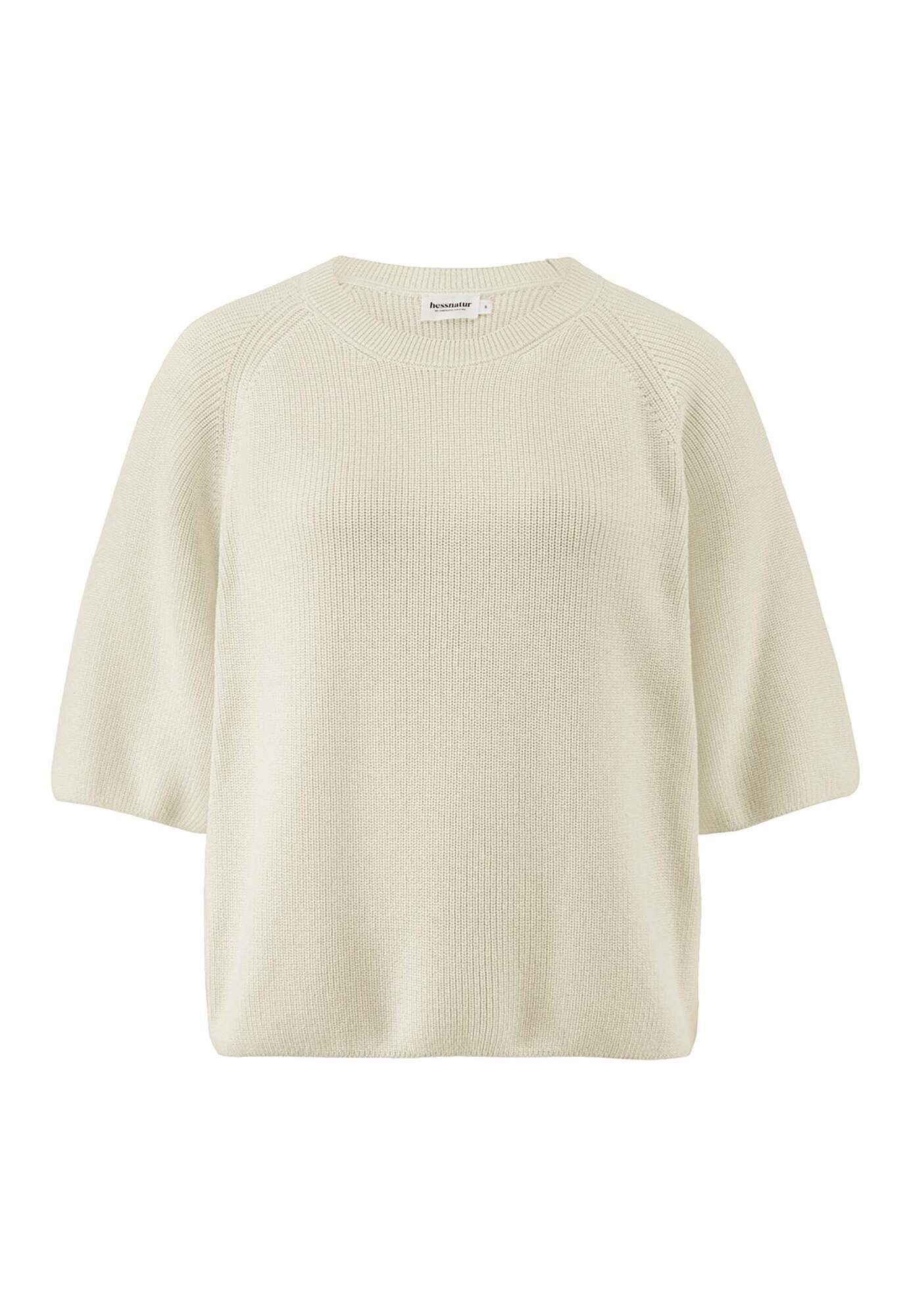 Hessnatur Strickpullover aus reiner Bio-Baumwolle (1-tlg)