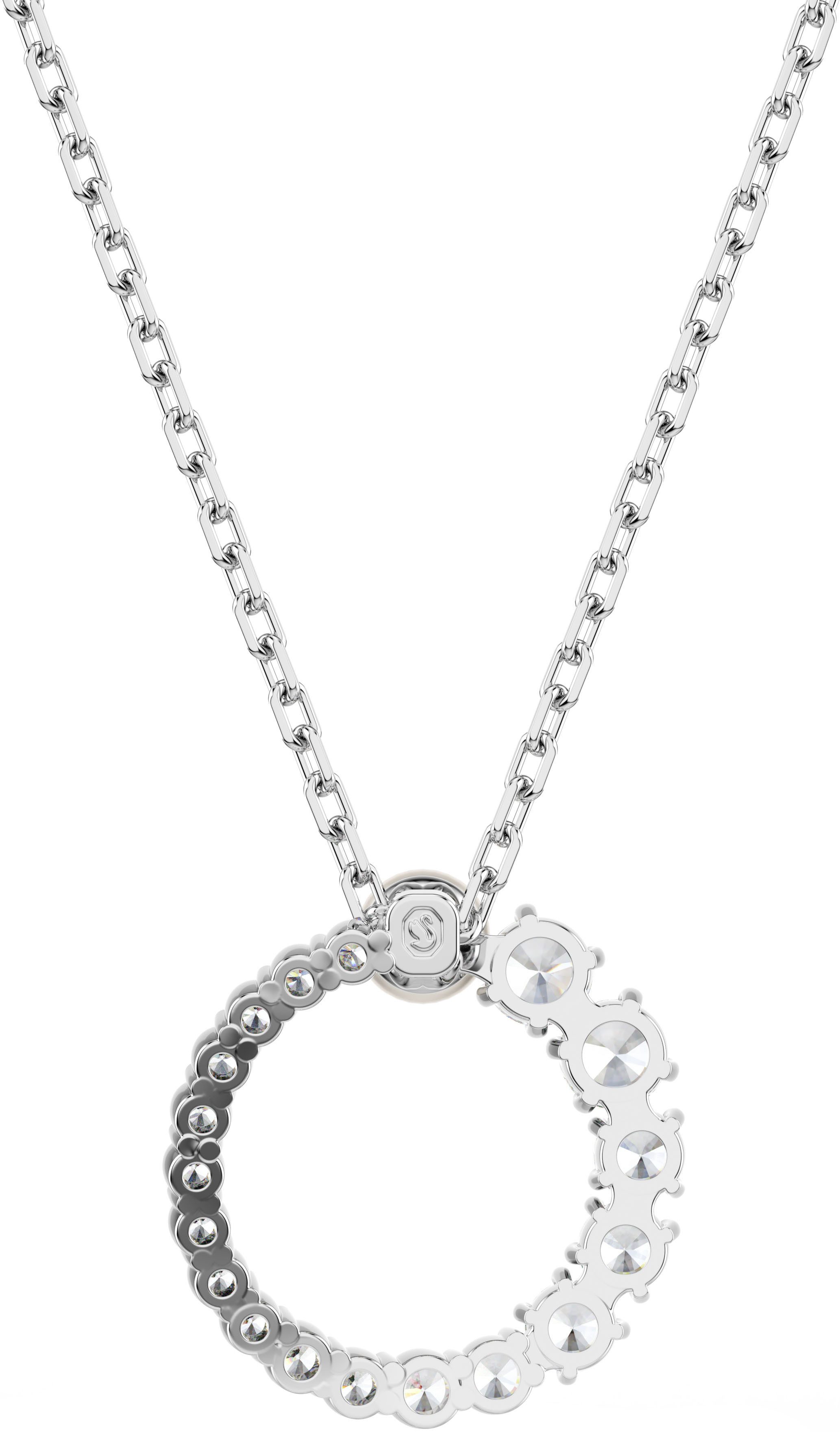 Swarovski Kette mit Anhänger Schmuck Geschenk Halskette Matrix, mit Swarovs günstig online kaufen