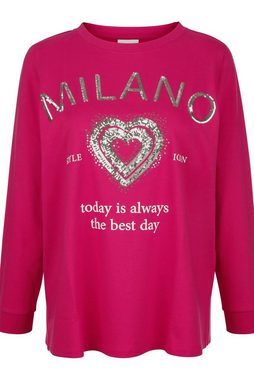 MIAMODA Sweatshirt Sweatshirt MILANO Langarm