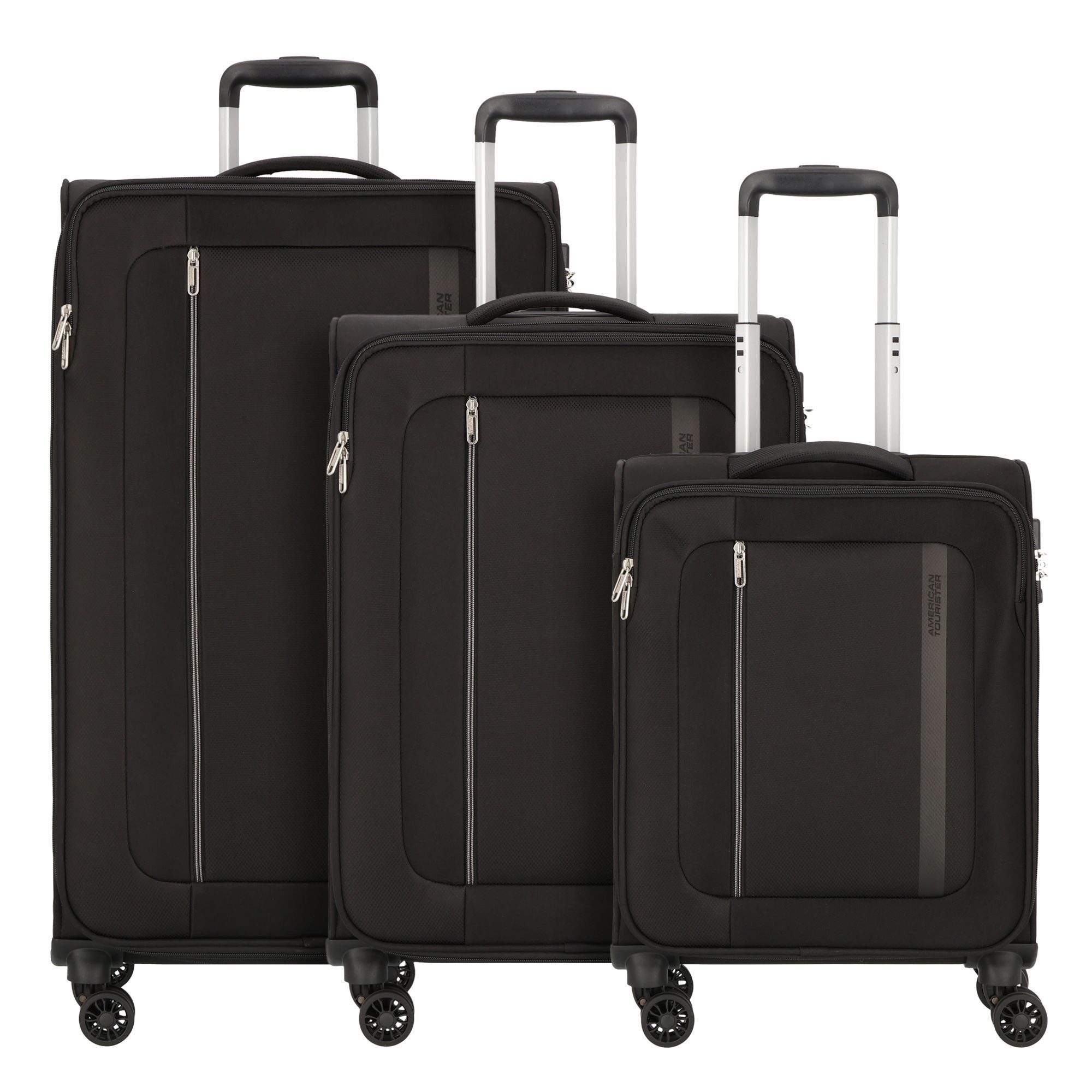 American Tourister® Trolleyset Blazing Ride, 4 Rollen, (3-teilig, 3 tlg), Polyester
