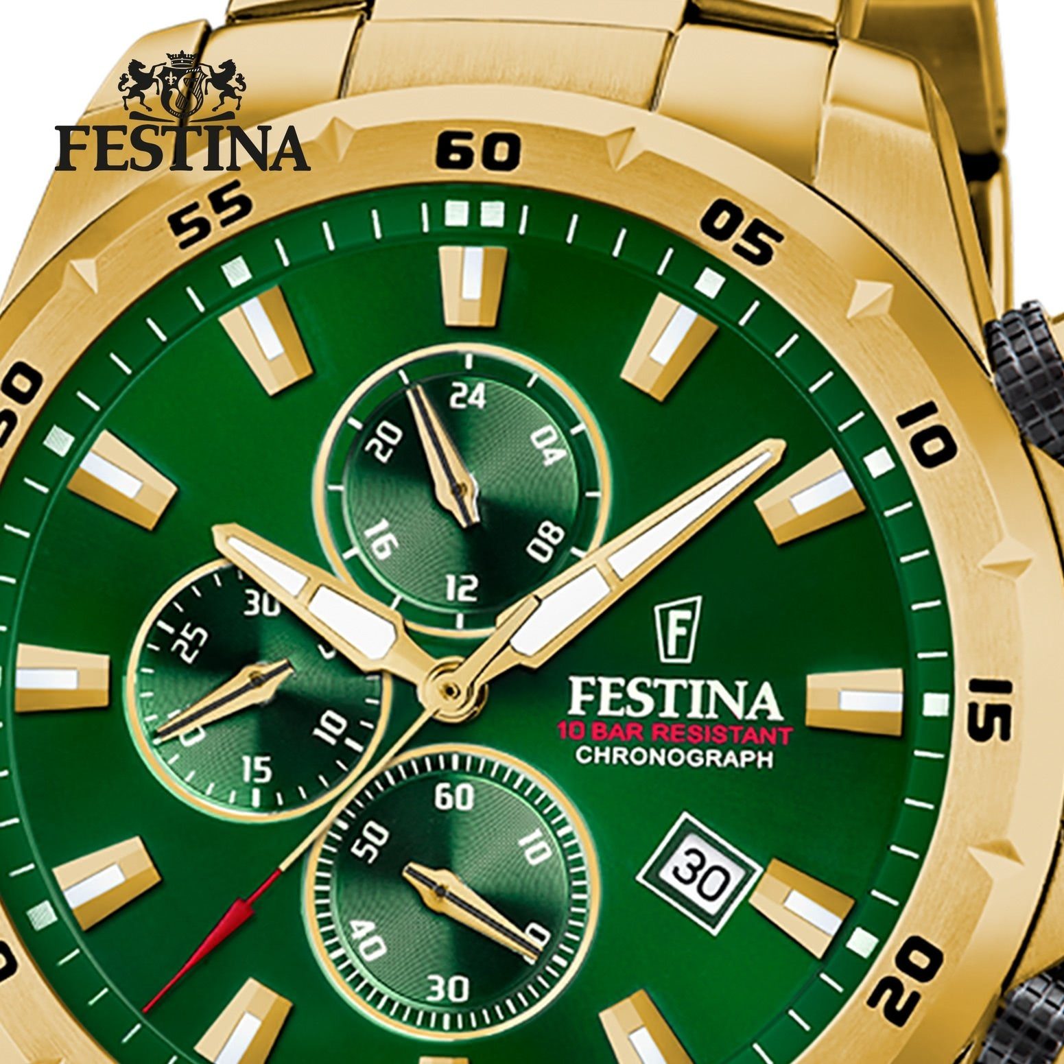 Festina Quarzuhr Festina Herrenuhr Chronograph Sport, (Analoguhr), Herren A günstig online kaufen