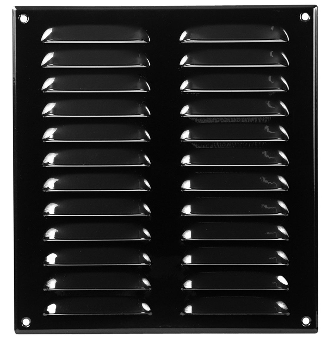 Häusler Onlinehandel GmbH Lüftungsgitter Lüftungsgitter LG-2628 BL Schwarz 260 x280 Fliegengitter Abluftgitter, mit Insektenschutz