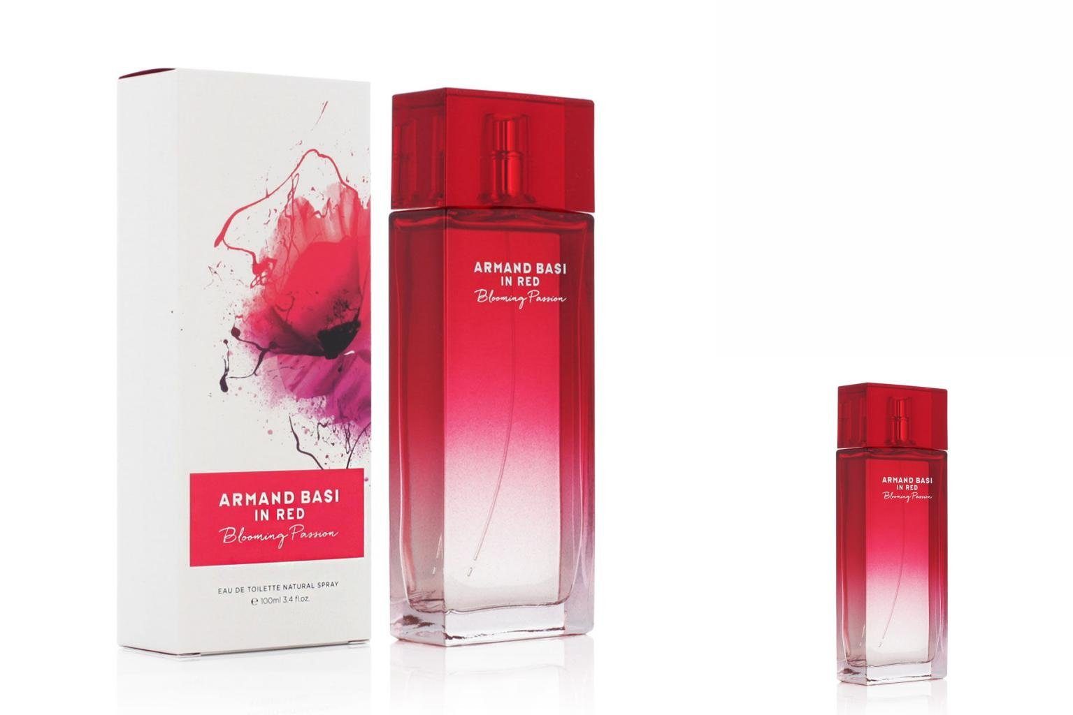 Toilette Eau basi Armand Eau Basi Damenparfüm 100 de Passion In Red Blooming de ml Toilette armand