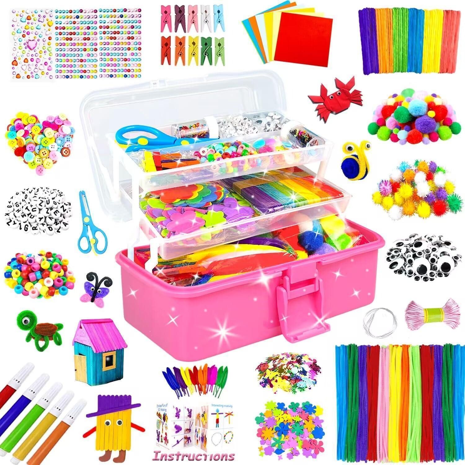 LuxusKollektion Kreativset Bastelset Kinder Rot 3000 Teile