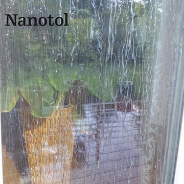 Nanotol Glasversiegelung + Reiniger - Haushaltsreiniger mit Lotuseffekt Glasreiniger (160m² pro L, [- Reinigen + Versiegeln in einem Schritt, lang anhaltende Sauberkeit)