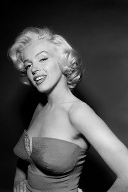 queence Acrylglasbild Marilyn Monroe, Frau, Schwarz-Weiß, Stars, Fine Art-Print in Galeriequalität