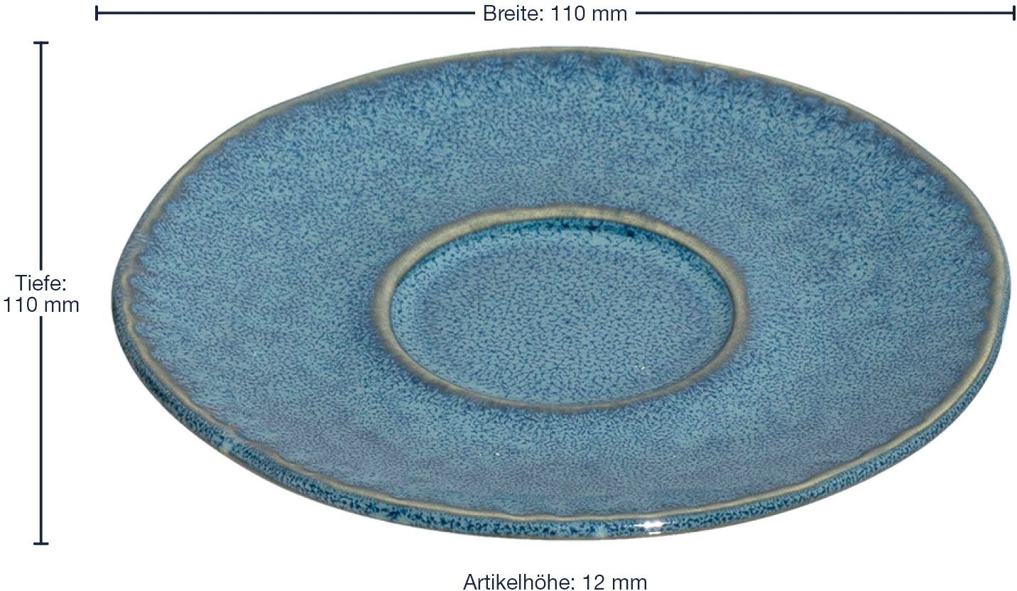 LEONARDO Untertasse Matera, (4 St), Teller Set, Keramik, Ø 11 cm