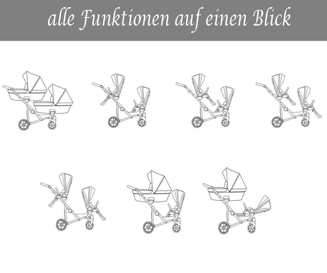 Twin-Go 2in1 Zwillingswagen - Bild 5