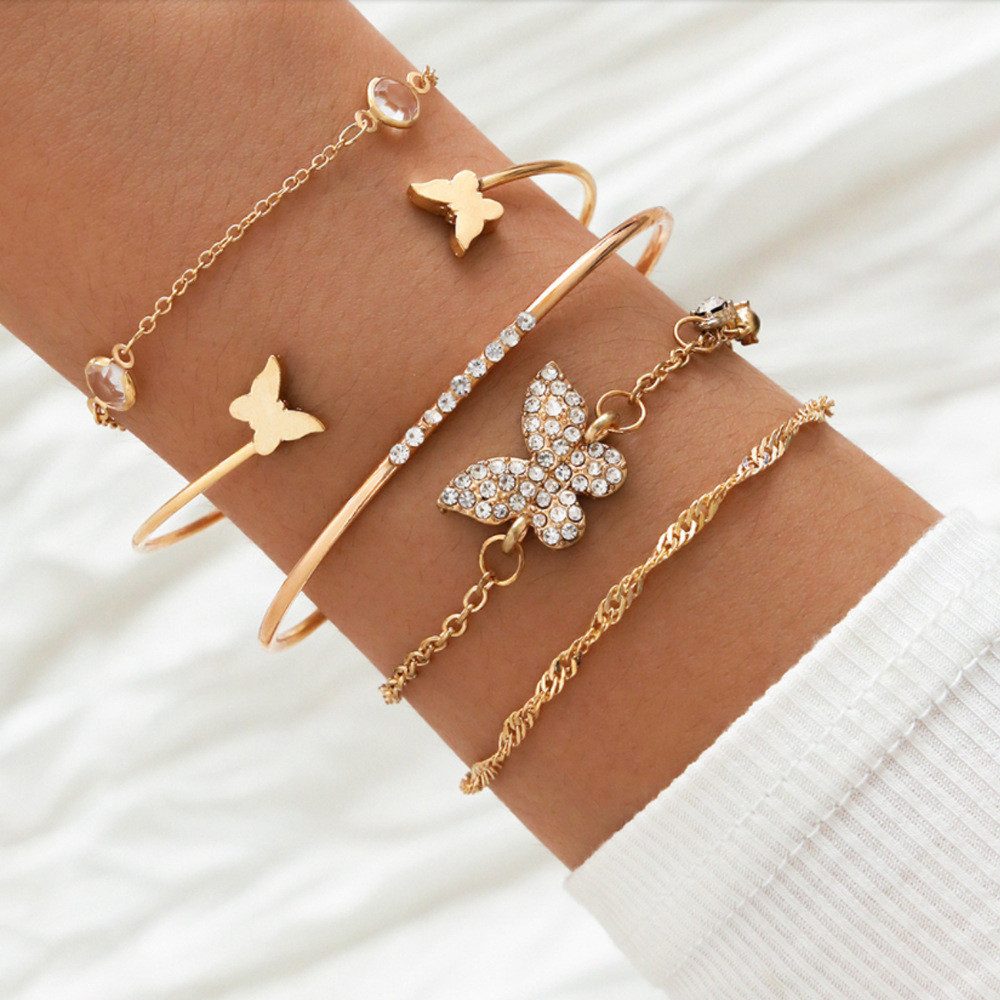 Armband Armbänder Damen Set Böhmisches Mehrschichtiges Armband