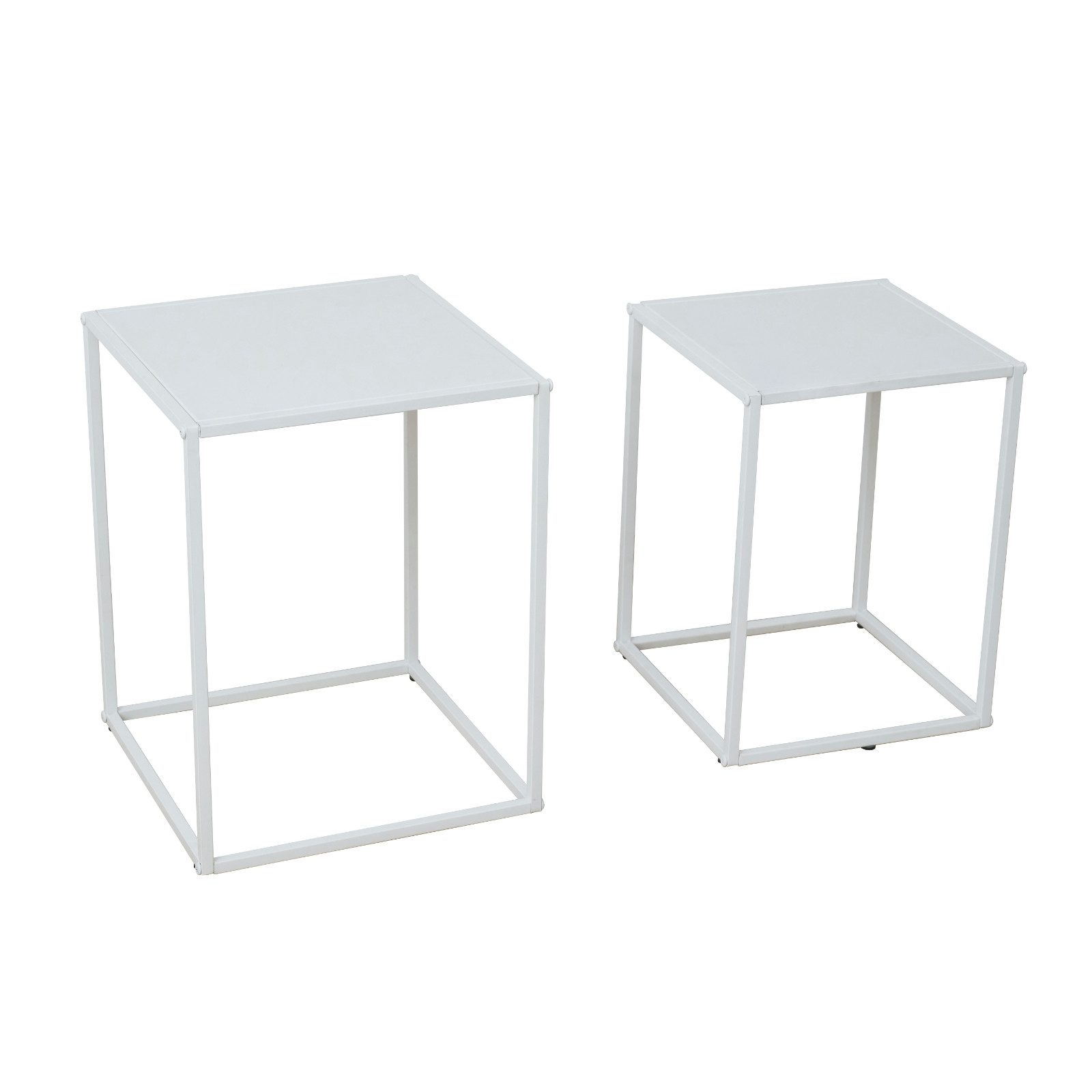 SVITA Standregal, Couchtisch, Beistelltisch, Wohnzimmertisch, Metall, günstig online kaufen