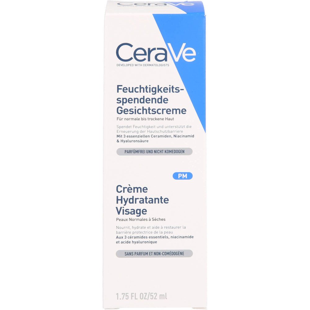 Feuchtigkeitscreme CeraVe Feuchtigkeitsspendende Gesichtscreme