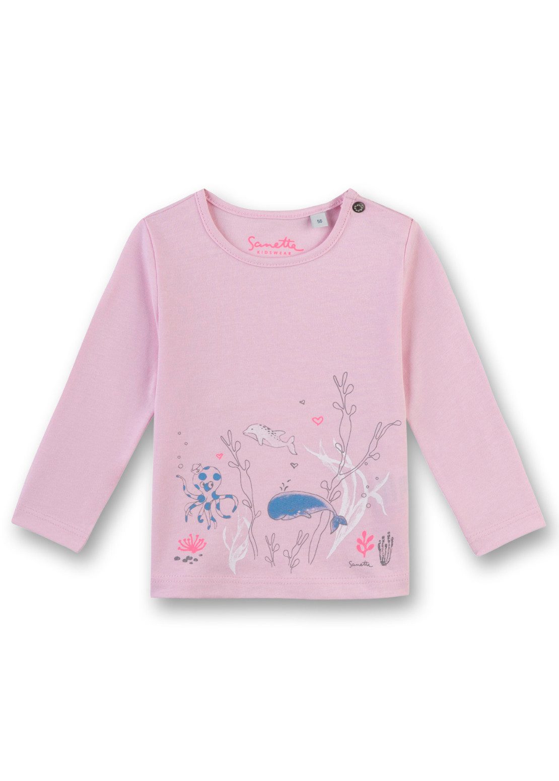 Sanetta Langarmshirt Meerestiere